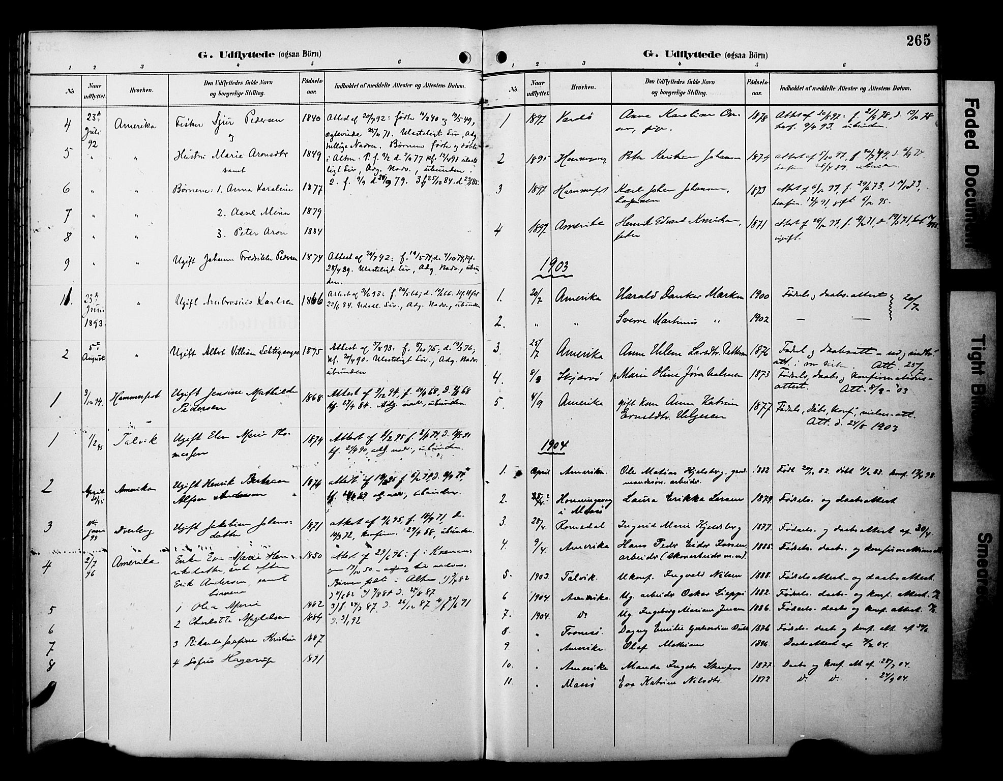 Alta sokneprestkontor, AV/SATØ-S-1338/H/Ha/L0003.kirke: Ministerialbok nr. 3, 1892-1904, s. 265