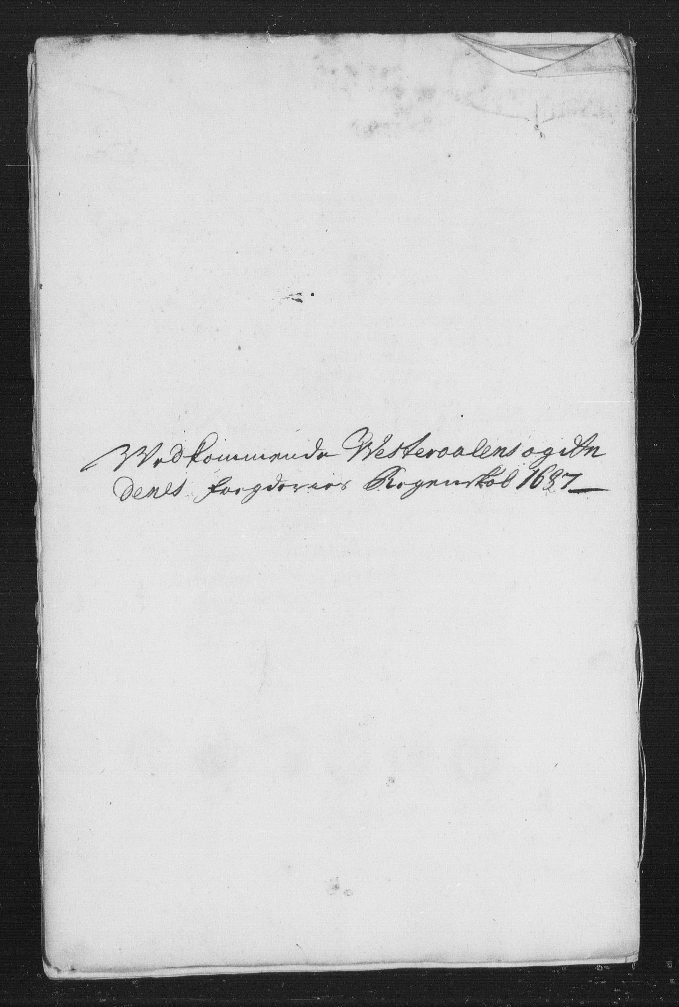 Rentekammeret inntil 1814, Reviderte regnskaper, Stiftamtstueregnskaper, Trondheim stiftamt og Nordland amt, RA/EA-6044/R/Rh/L0010: Nordland amt, 1687