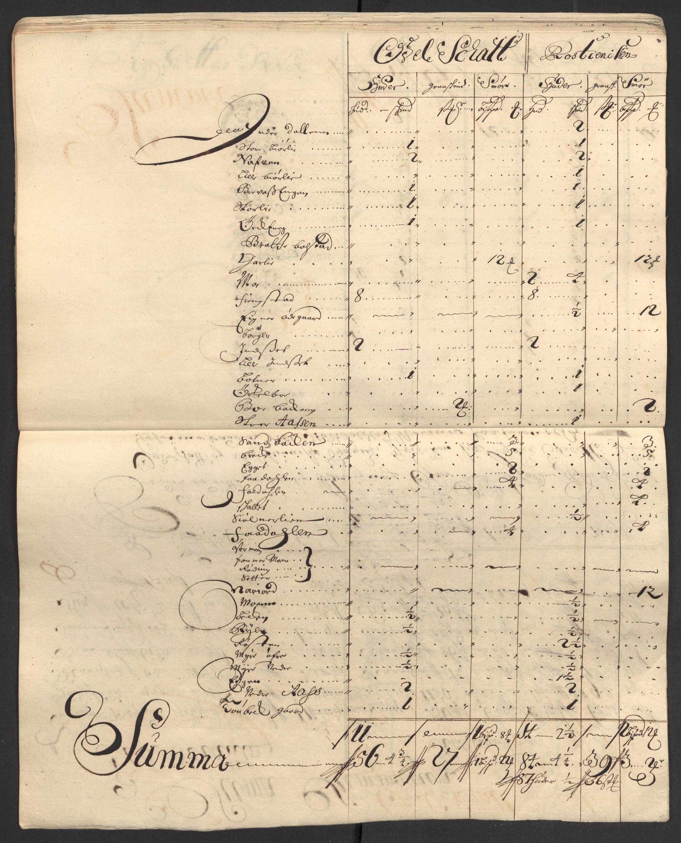 Rentekammeret inntil 1814, Reviderte regnskaper, Fogderegnskap, AV/RA-EA-4092/R13/L0843: Fogderegnskap Solør, Odal og Østerdal, 1705-1706, s. 174