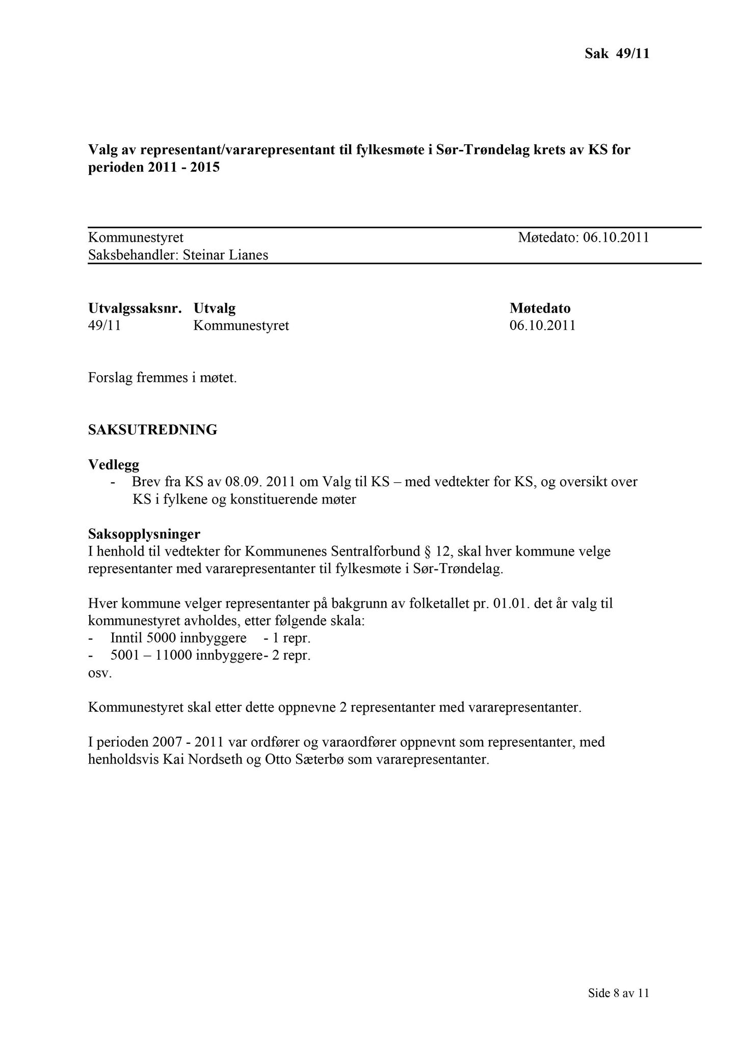 Klæbu Kommune, TRKO/KK/01-KS/L004: Kommunestyret - Møtedokumenter, 2011, s. 1895