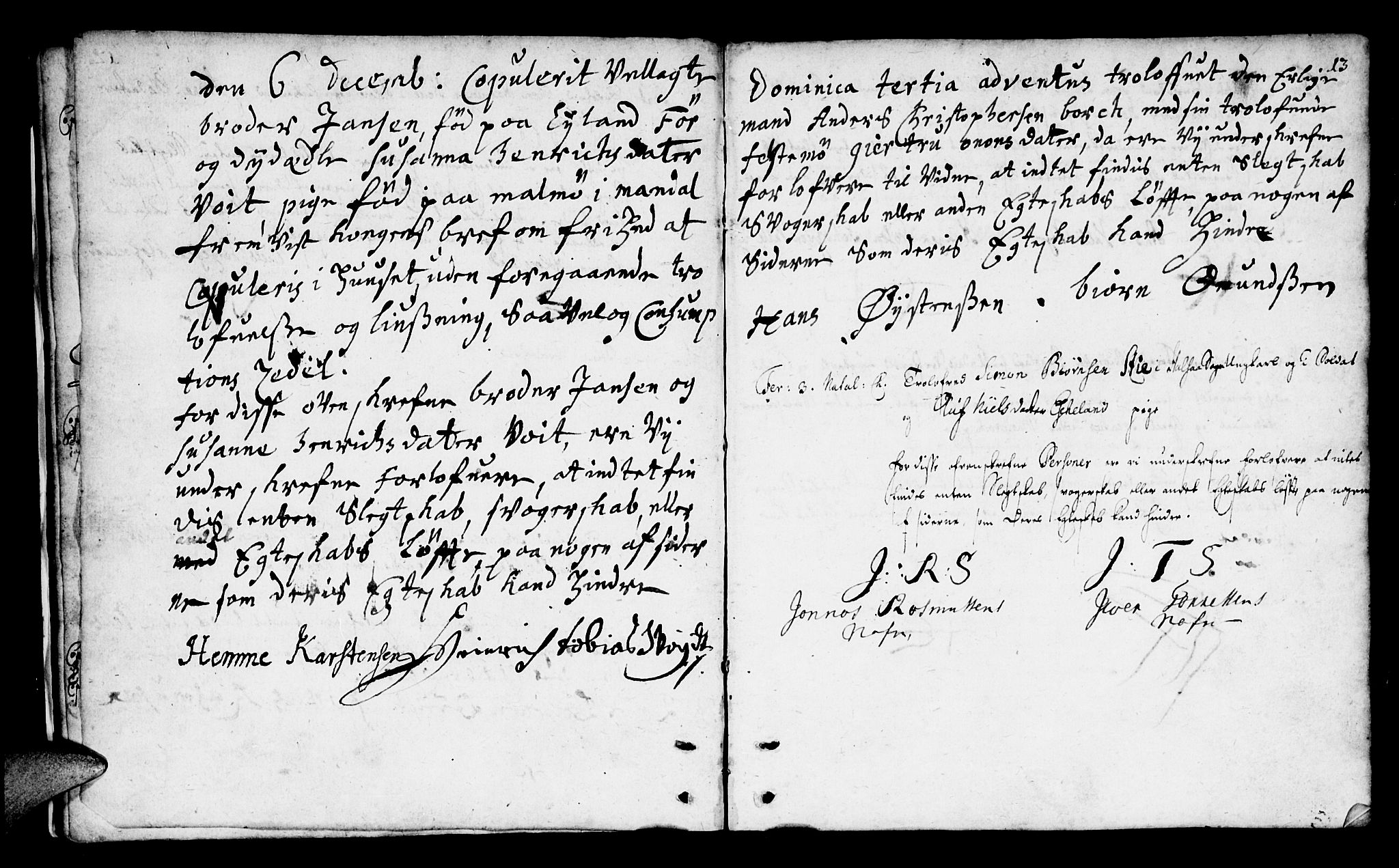 Mandal sokneprestkontor, AV/SAK-1111-0030/F/Fa/Faa/L0002: Ministerialbok nr. A 2, 1720-1754, s. 13