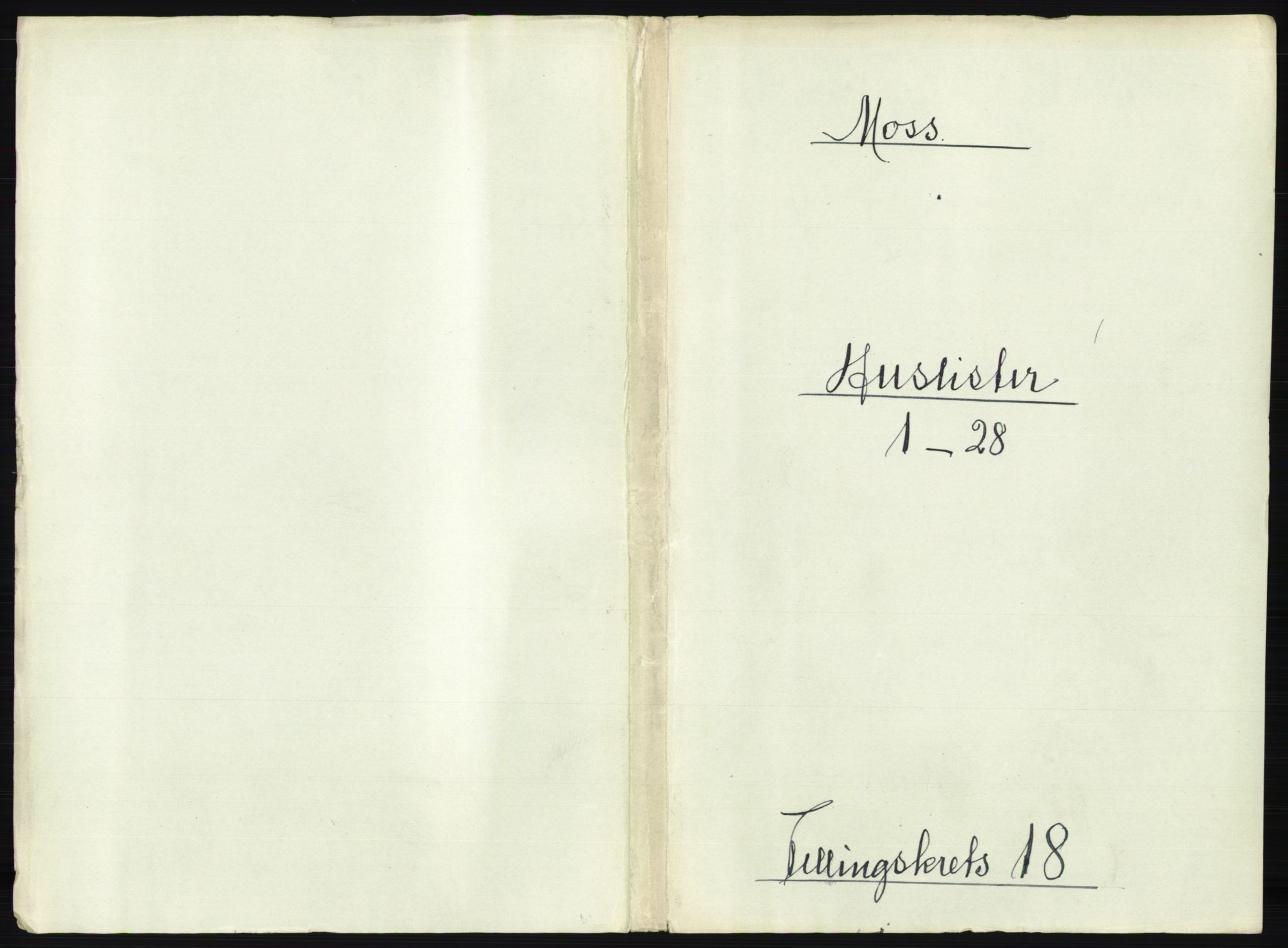 RA, Folketelling 1891 for 0104 Moss kjøpstad, 1891, s. 1126