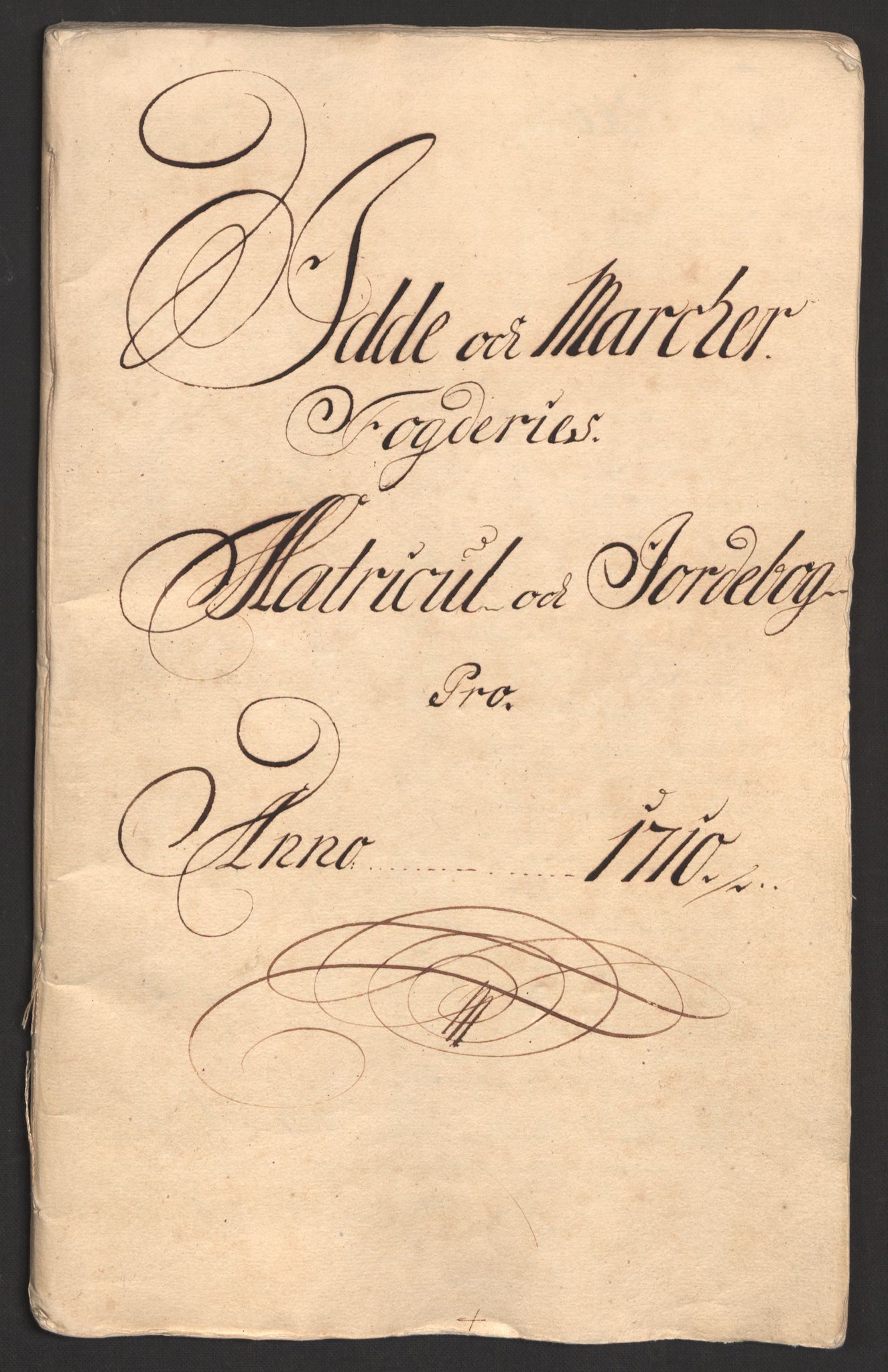 Rentekammeret inntil 1814, Reviderte regnskaper, Fogderegnskap, RA/EA-4092/R01/L0019: Fogderegnskap Idd og Marker, 1710, s. 22
