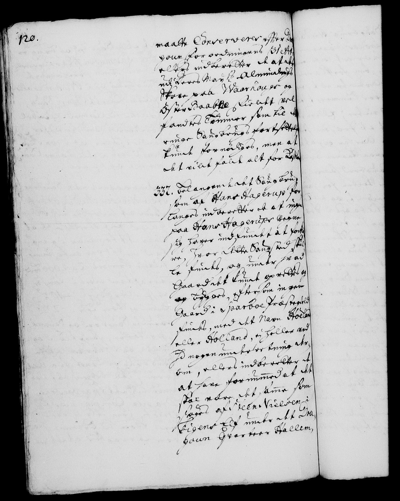 Rentekammeret, Kammerkanselliet, RA/EA-3111/G/Gh/Gha/L0001: Norsk ekstraktmemorialprotokoll, sak. 1-375 (merket RK 53.46), 1720, s. 120