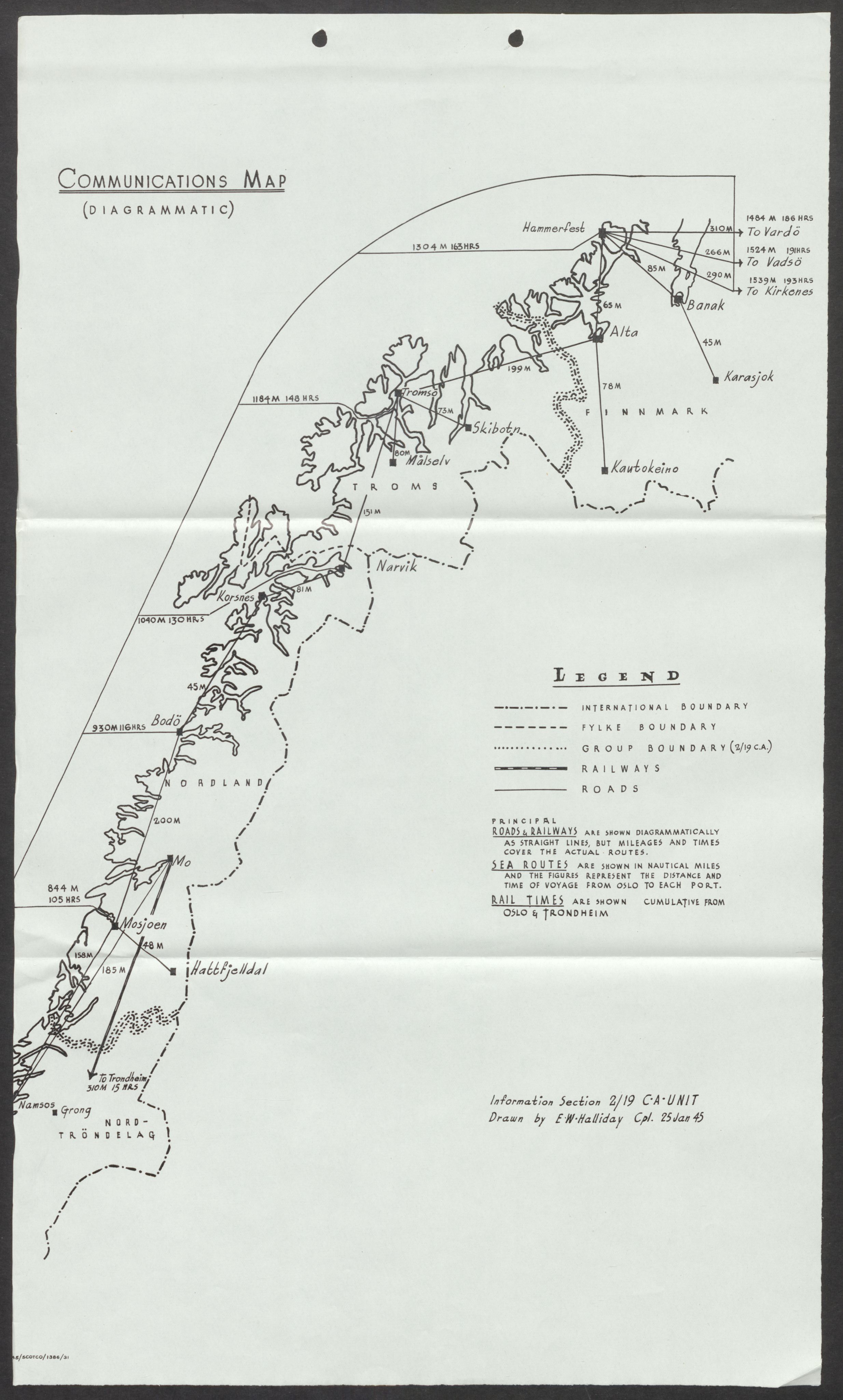 Forsvaret, Forsvarets overkommando II, AV/RA-RAFA-3915/D/Dd/L0022: Troms 2, 1942-1945, s. 88