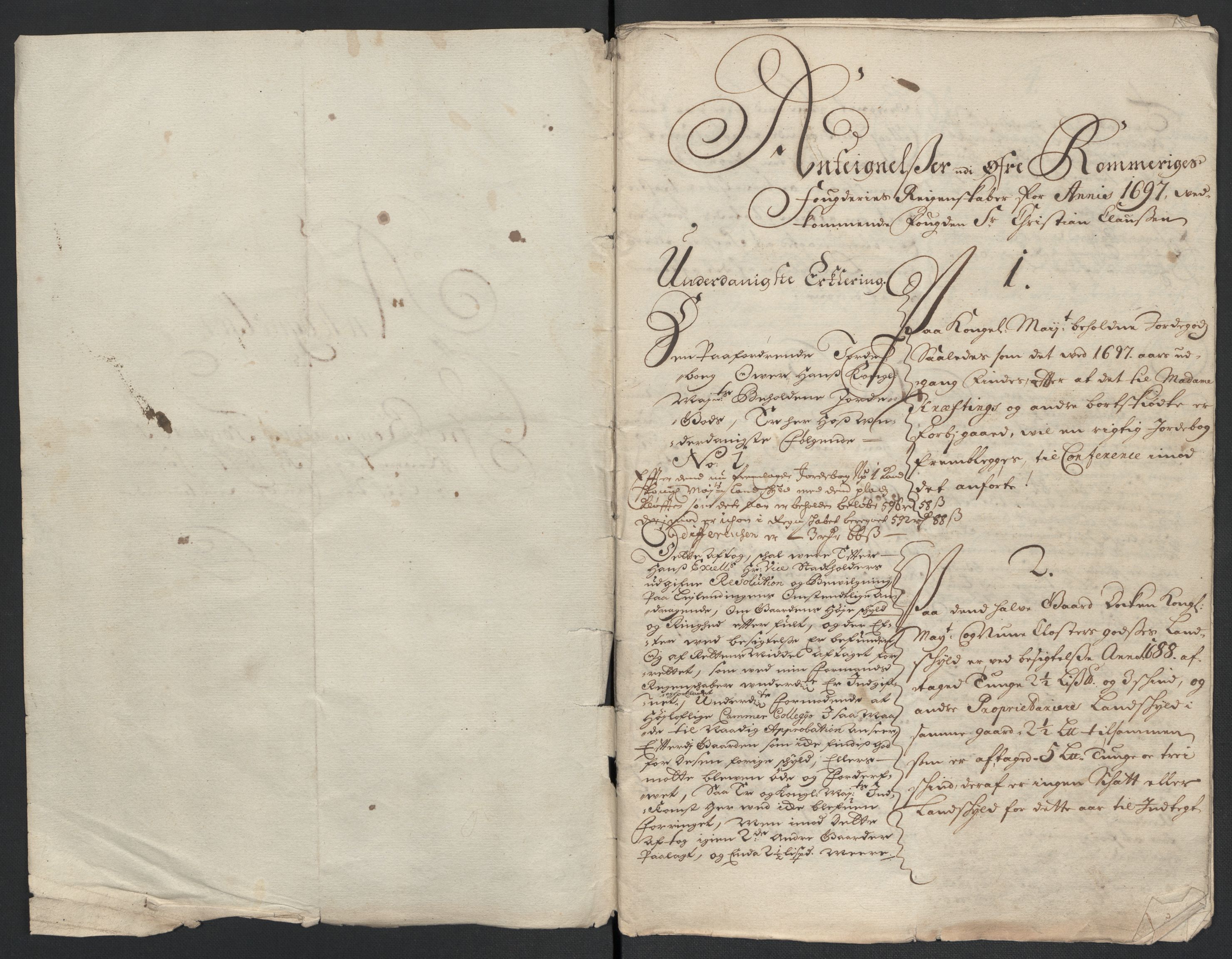 Rentekammeret inntil 1814, Reviderte regnskaper, Fogderegnskap, AV/RA-EA-4092/R12/L0709: Fogderegnskap Øvre Romerike, 1697, s. 352