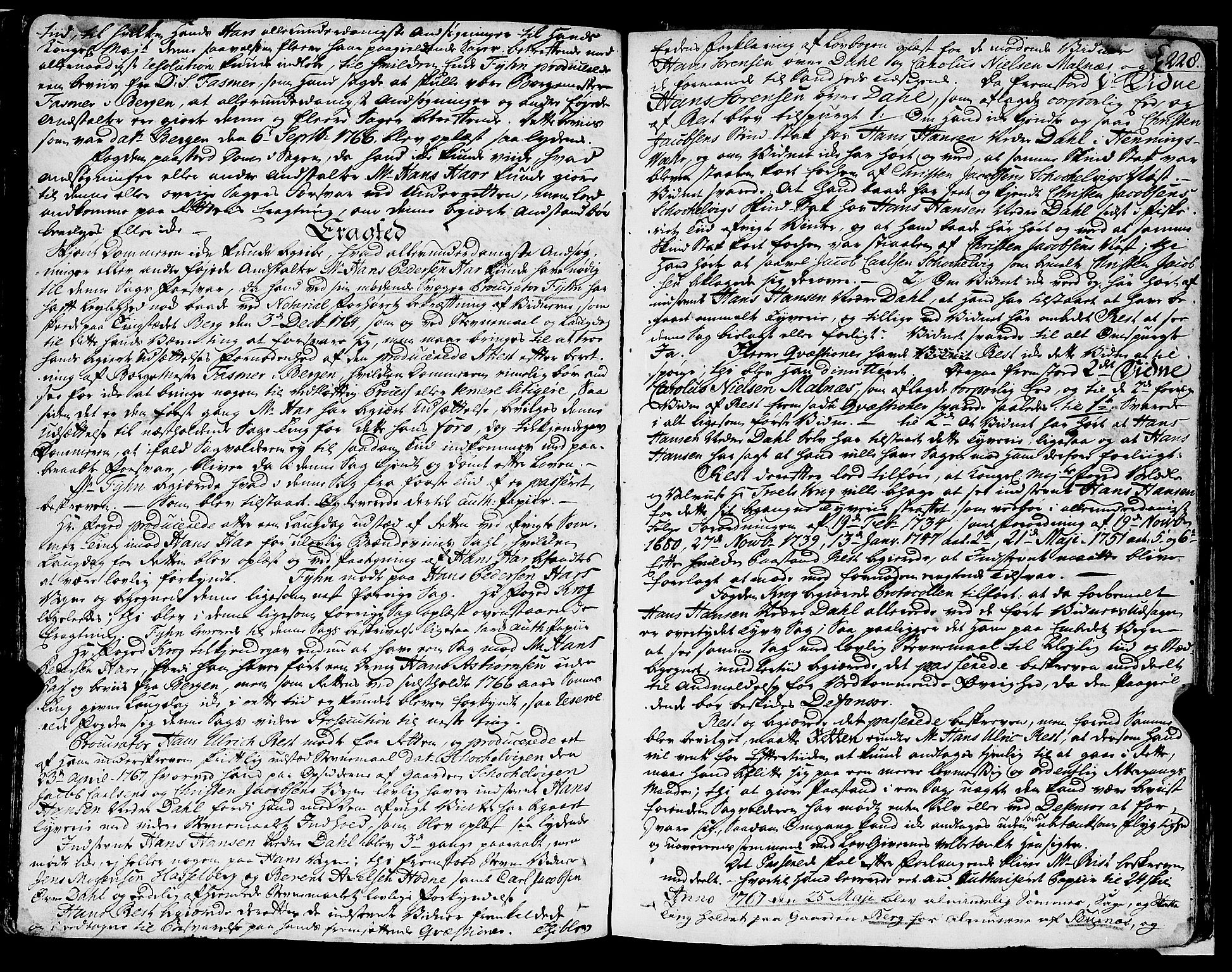 Lofoten sorenskriveri, SAT/A-0017/1/1/1A/L0006: Tingbok, 1752-1767, s. 228
