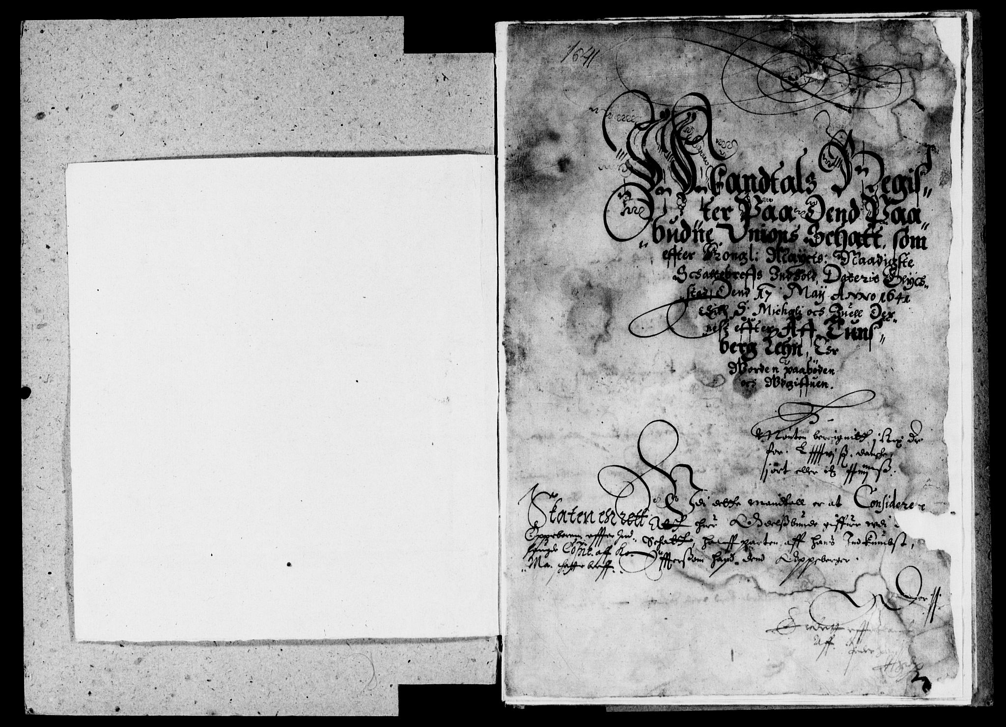 Rentekammeret inntil 1814, Reviderte regnskaper, Lensregnskaper, AV/RA-EA-5023/R/Rb/Rbo/L0022: Tønsberg len, 1641-1642