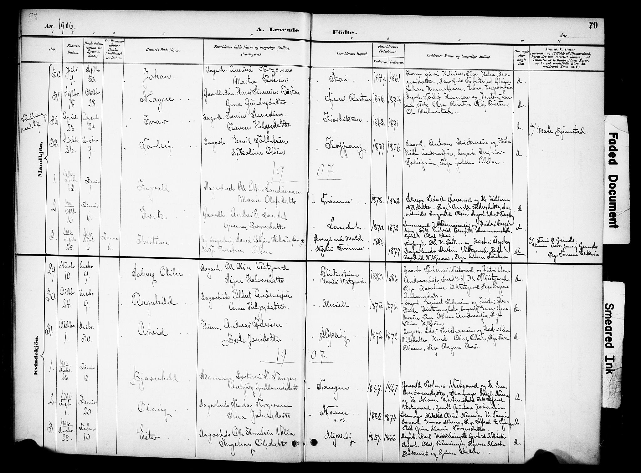 Stor-Elvdal prestekontor, AV/SAH-PREST-052/H/Ha/Hab/L0003: Klokkerbok nr. 3, 1895-1917, s. 79