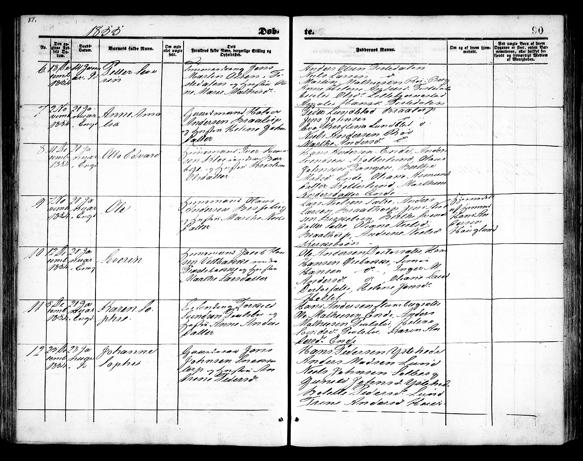 Idd prestekontor Kirkebøker, AV/SAO-A-10911/F/Fc/L0004a: Ministerialbok nr. III 4A, 1848-1860, s. 90