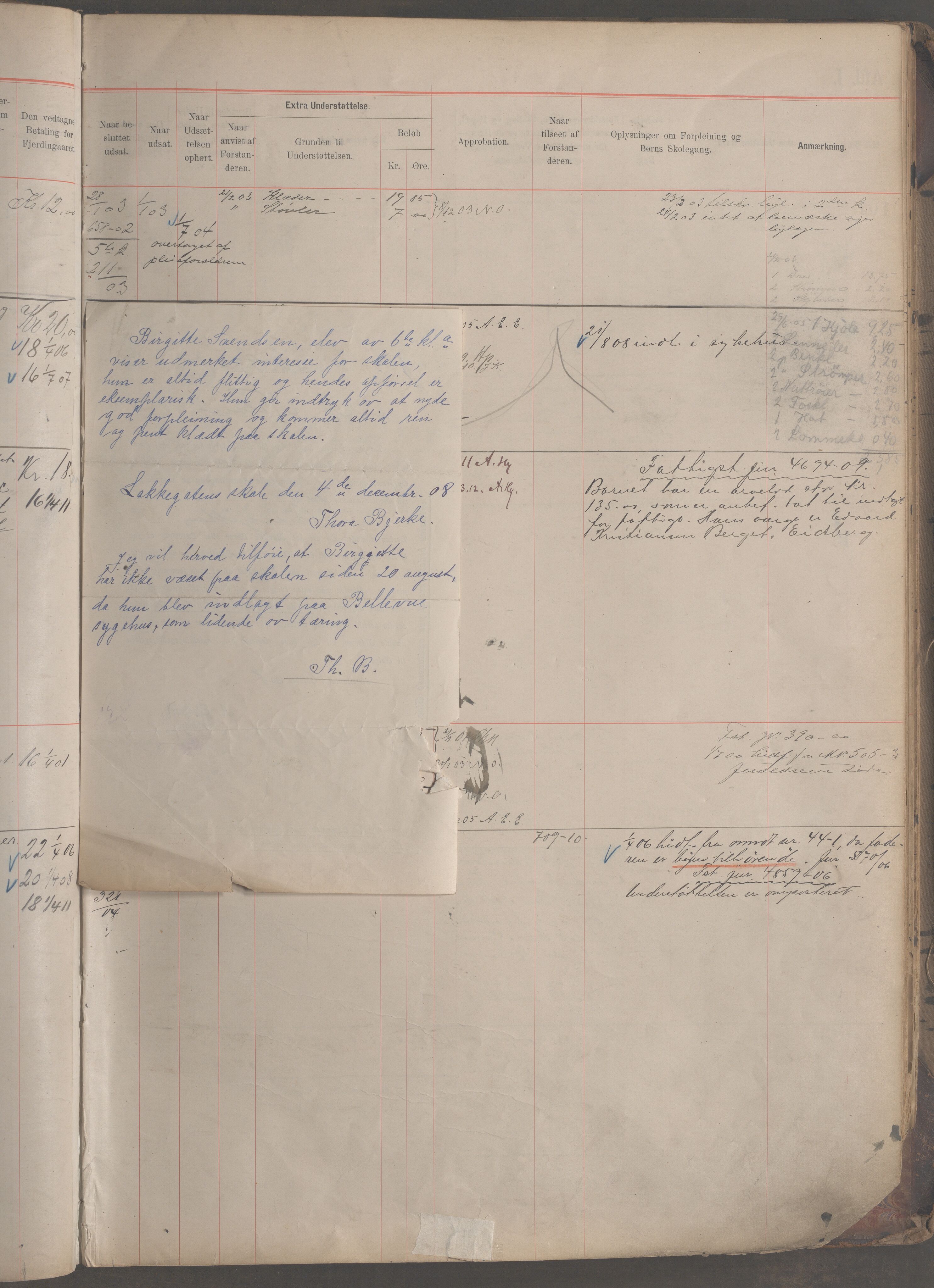 Fattigvesenet, OBA/A-20045/H/Hb/L0005: Manntallsprotokoll. Mnr. 1-399, 1901-1912, s. 57a