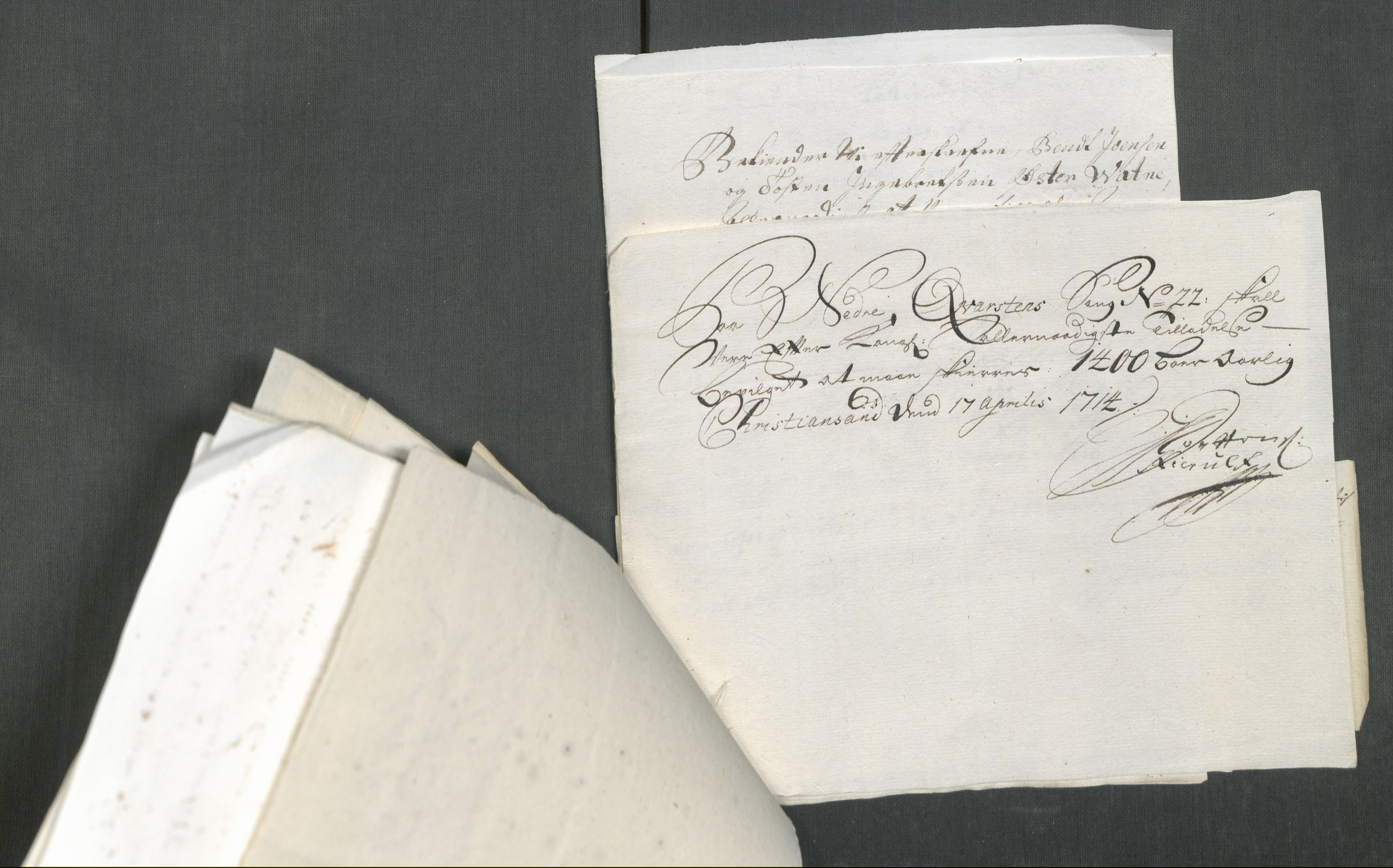 Rentekammeret inntil 1814, Reviderte regnskaper, Fogderegnskap, AV/RA-EA-4092/R43/L2556: Fogderegnskap Lista og Mandal, 1713, s. 57