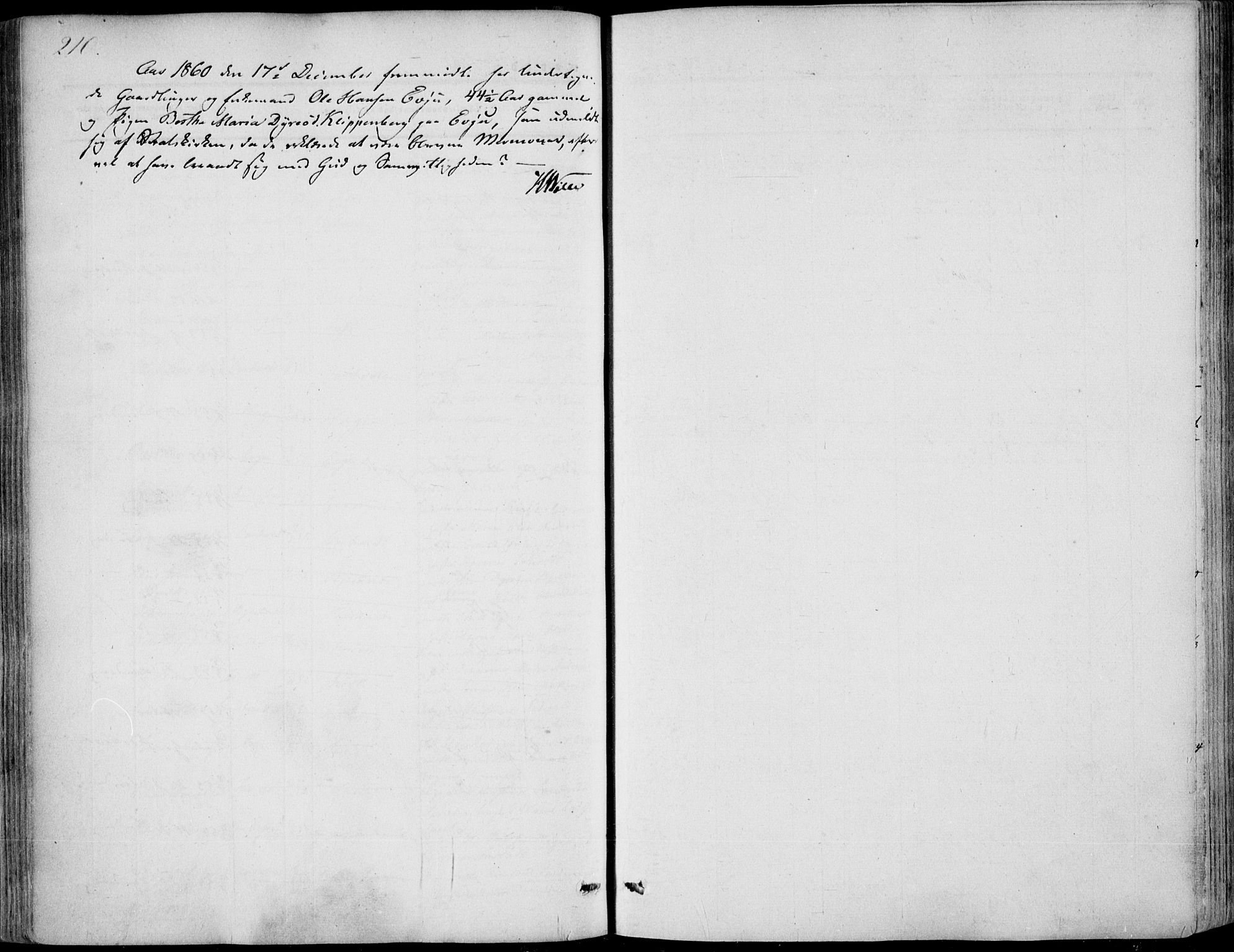 Sandsvær kirkebøker, AV/SAKO-A-244/F/Fa/L0006: Ministerialbok nr. I 6, 1857-1868, s. 210