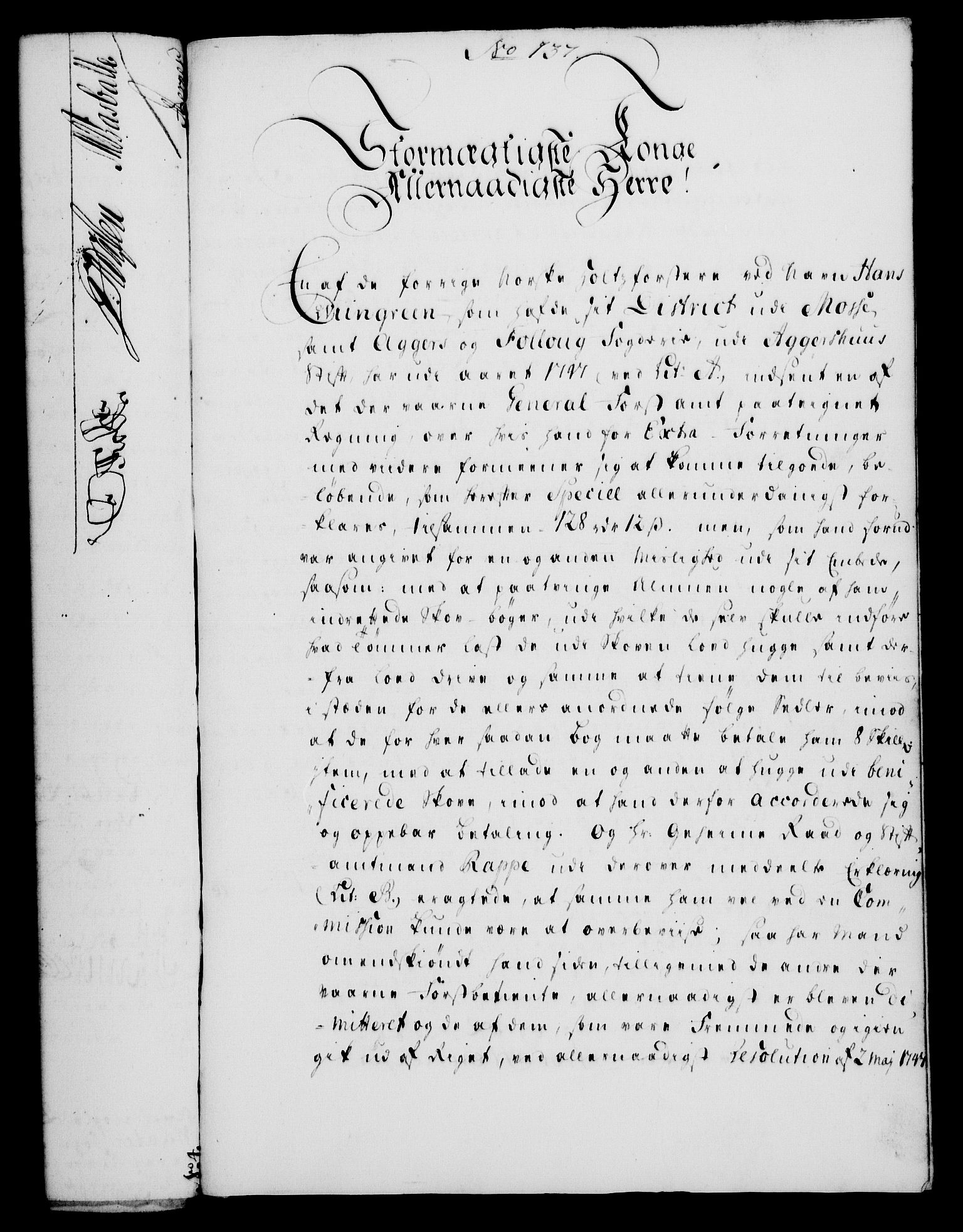 Rentekammeret, Kammerkanselliet, AV/RA-EA-3111/G/Gf/Gfa/L0031: Norsk relasjons- og resolusjonsprotokoll (merket RK 52.31), 1749, s. 685