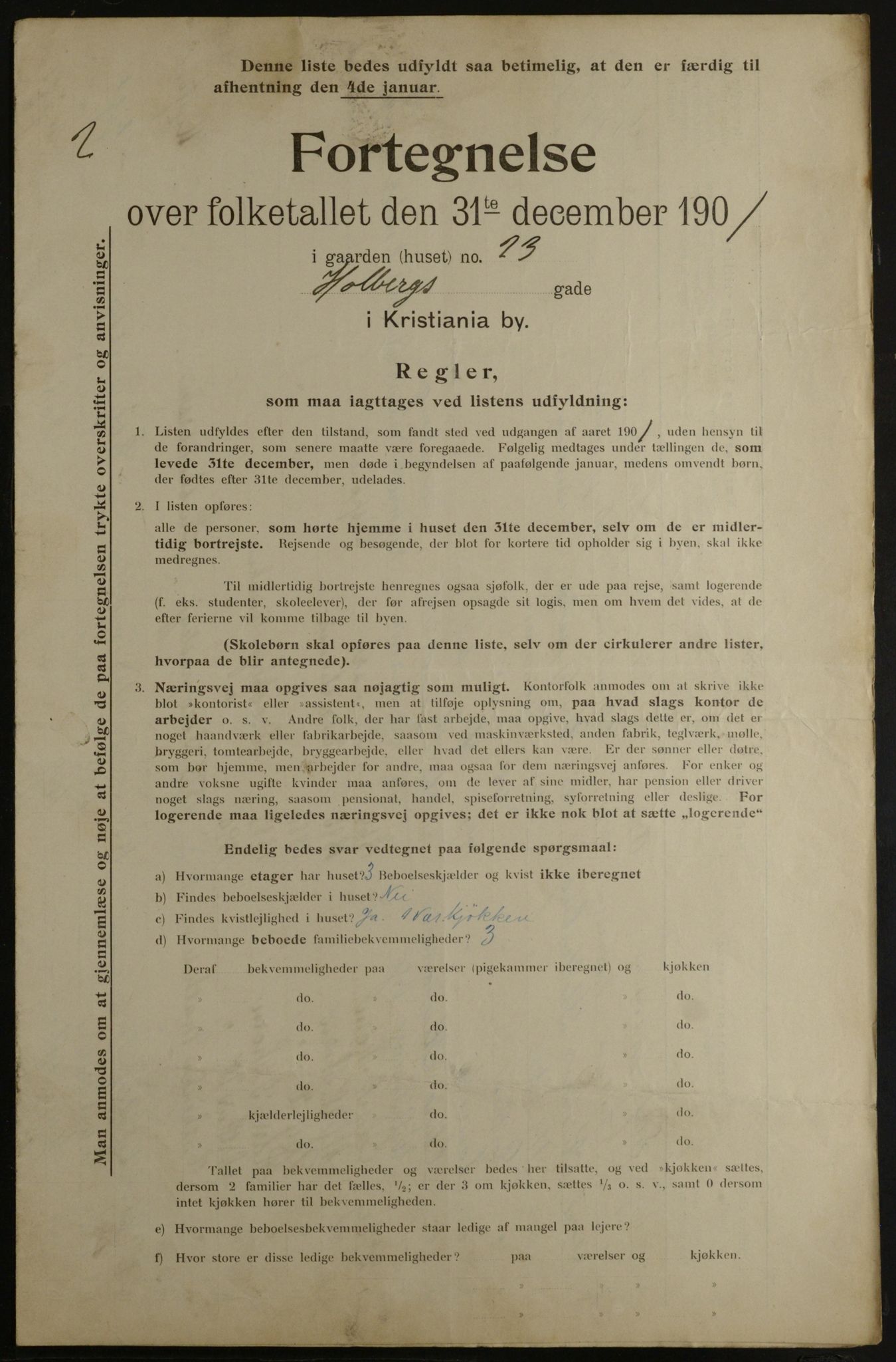 OBA, Kommunal folketelling 31.12.1901 for Kristiania kjøpstad, 1901, s. 6384