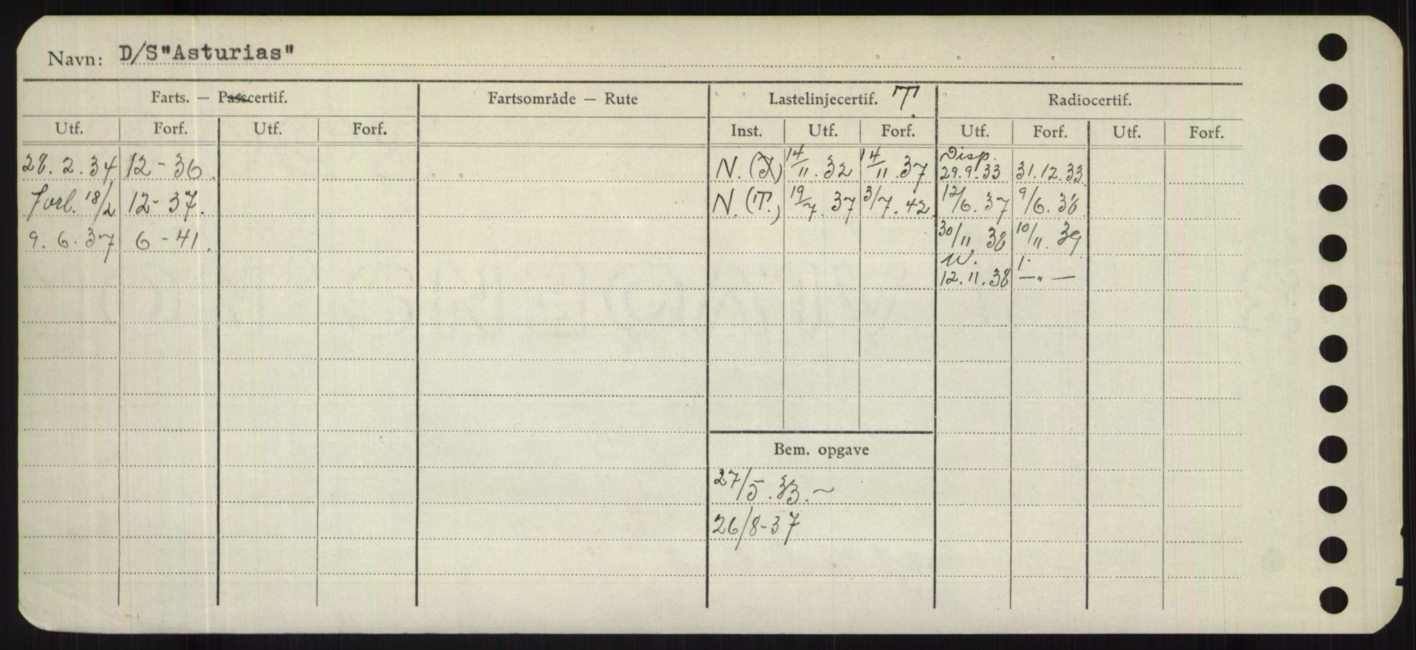 Sjøfartsdirektoratet med forløpere, Skipsmålingen, RA/S-1627/H/Hd/L0002: Fartøy, Apa-Axe, s. 346