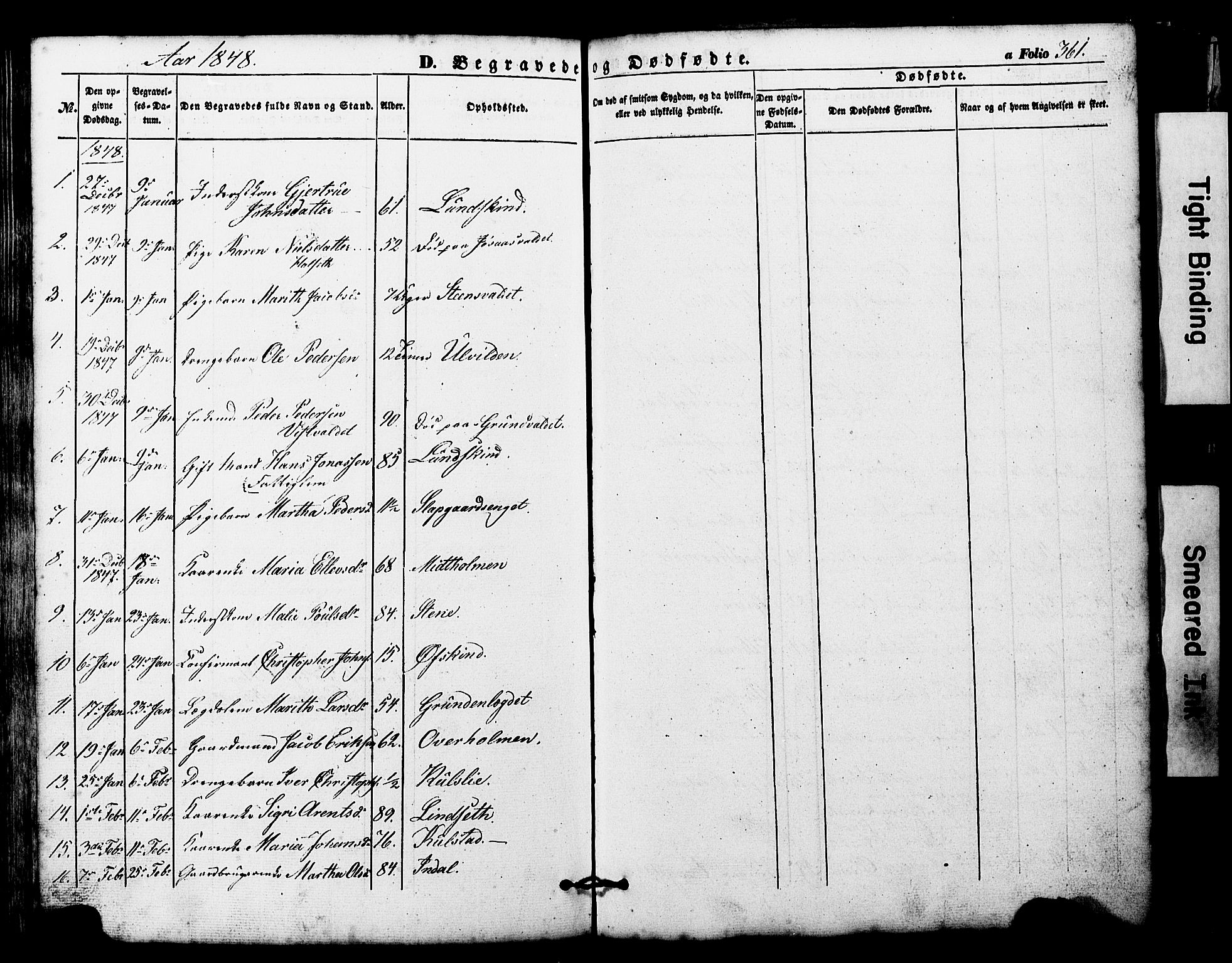 Ministerialprotokoller, klokkerbøker og fødselsregistre - Nord-Trøndelag, SAT/A-1458/724/L0268: Klokkerbok nr. 724C04, 1846-1878, s. 361