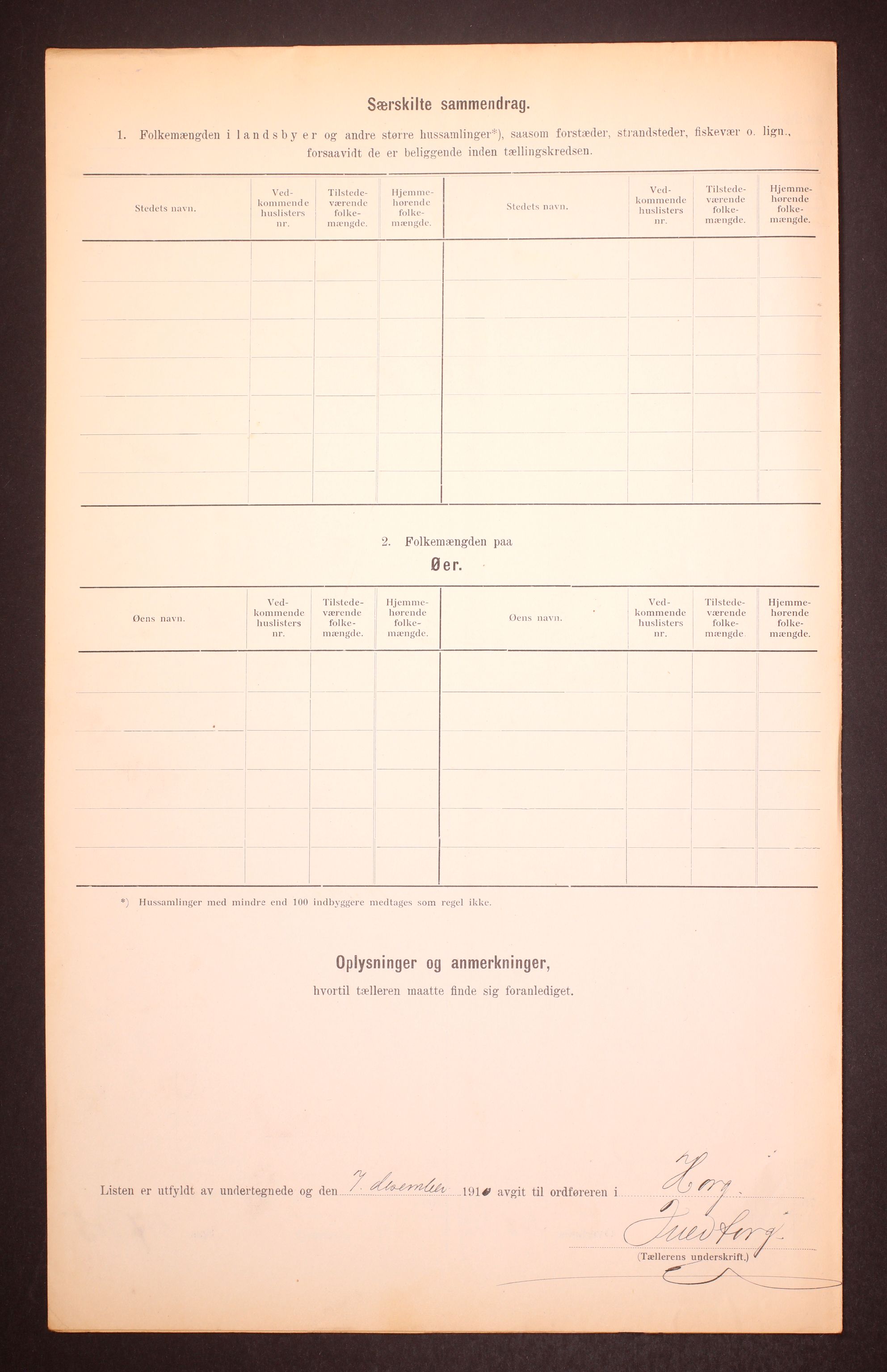 RA, Folketelling 1910 for 1650 Horg herred, 1910, s. 9