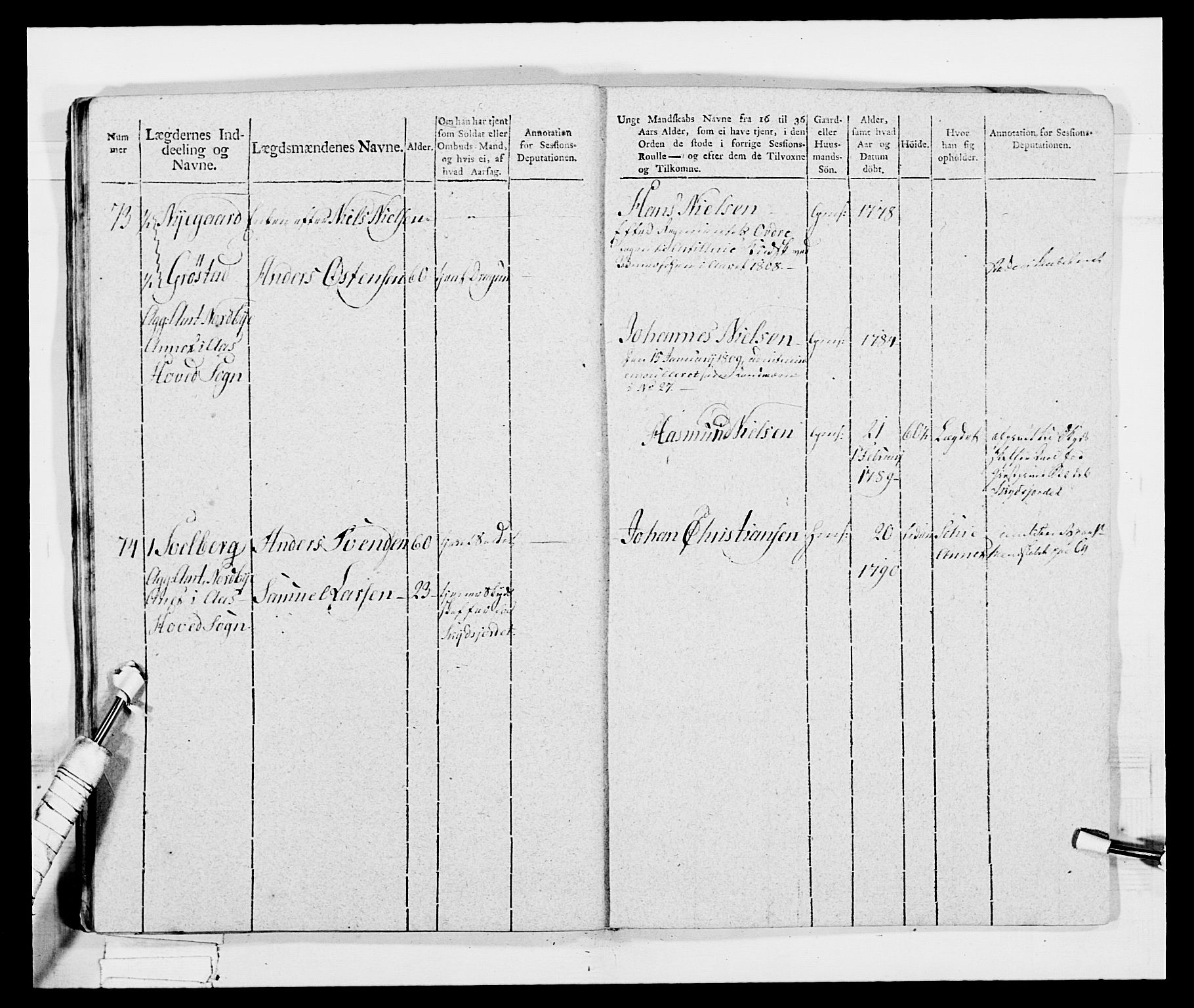 Generalitets- og kommissariatskollegiet, Det kongelige norske kommissariatskollegium, AV/RA-EA-5420/E/Eh/L0034: Nordafjelske gevorbne infanteriregiment, 1810, s. 94