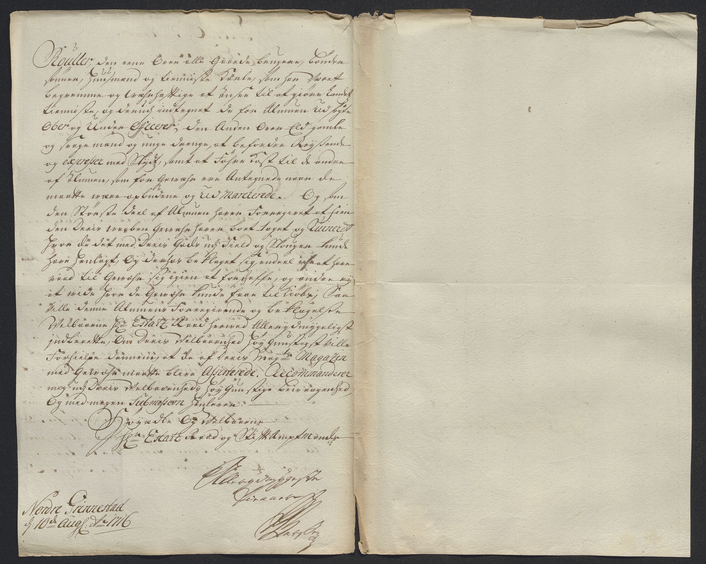 Kristiania stiftamt, AV/SAO-A-10386/E/Ed/Ede/L0005: Fogder, 1716, s. 27
