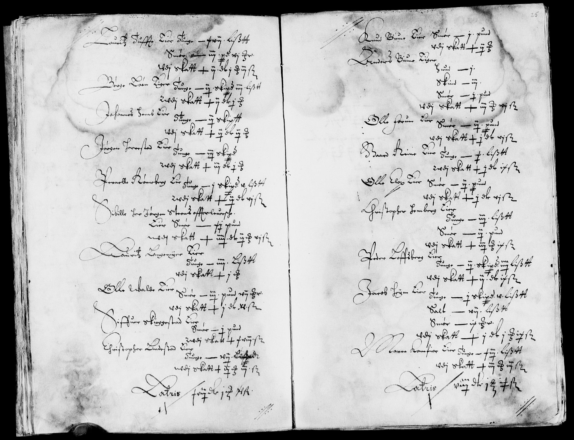 Rentekammeret inntil 1814, Reviderte regnskaper, Lensregnskaper, AV/RA-EA-5023/R/Rb/Rbo/L0027: Tønsberg len, 1645-1647