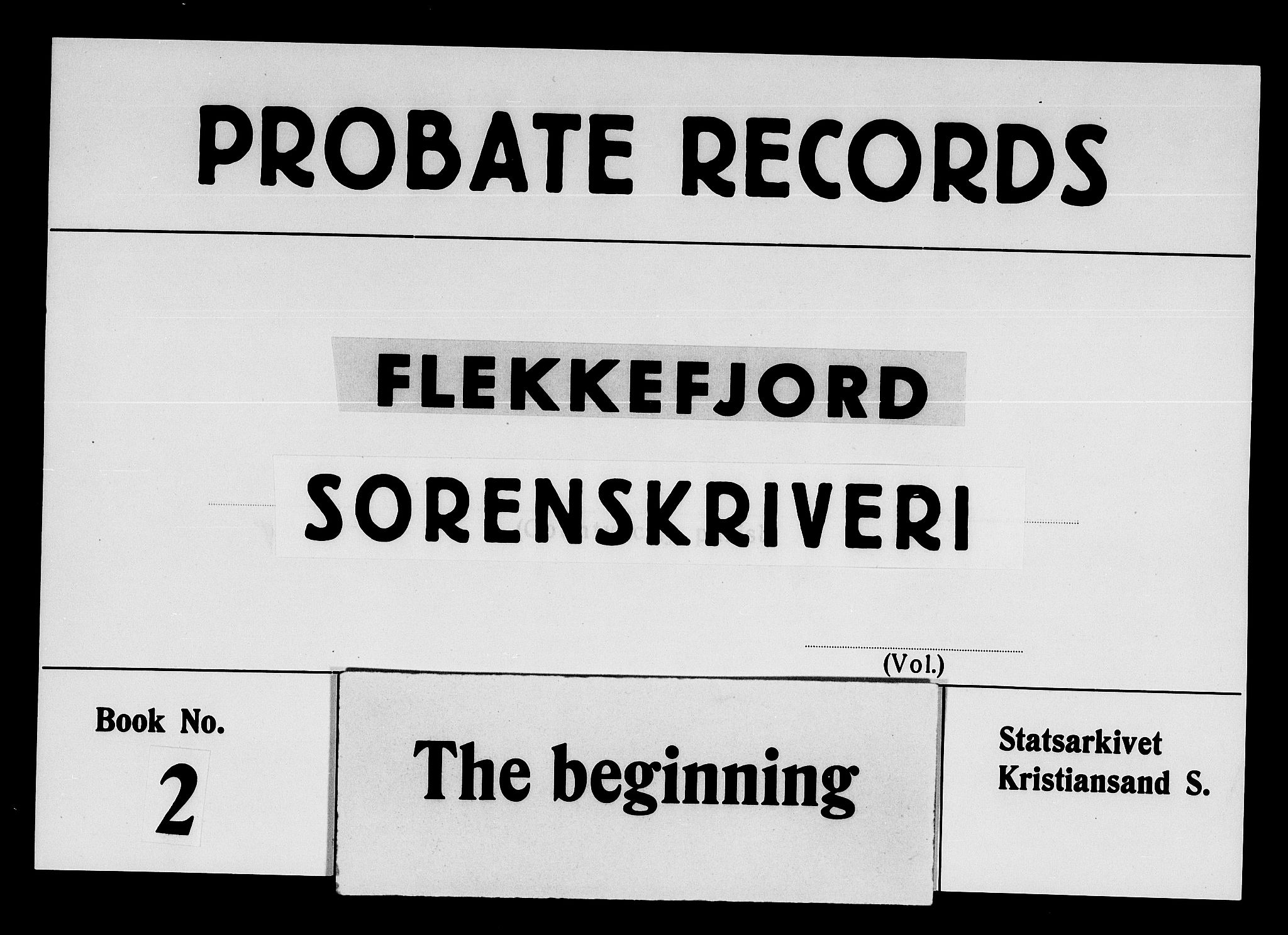 Flekkefjord sorenskriveri, SAK/1221-0001/H/Hc/L0008: Skifteprotokoll nr. 2, med gårdsnavn- og personnavnregister, 1816-1819