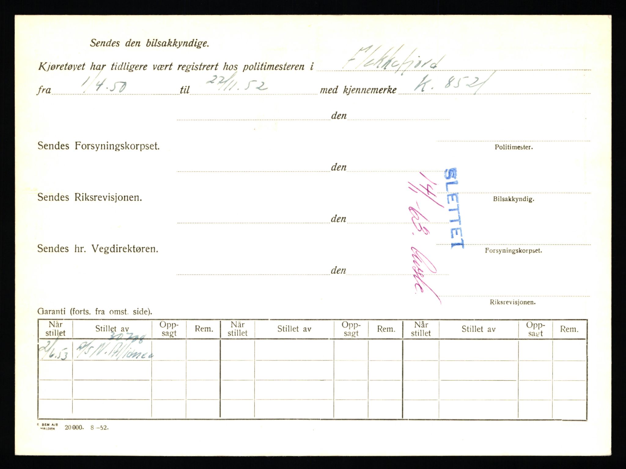 Stavanger trafikkstasjon, AV/SAST-A-101942/0/F/L0042: L-24600 - L-25233, 1930-1971, s. 342