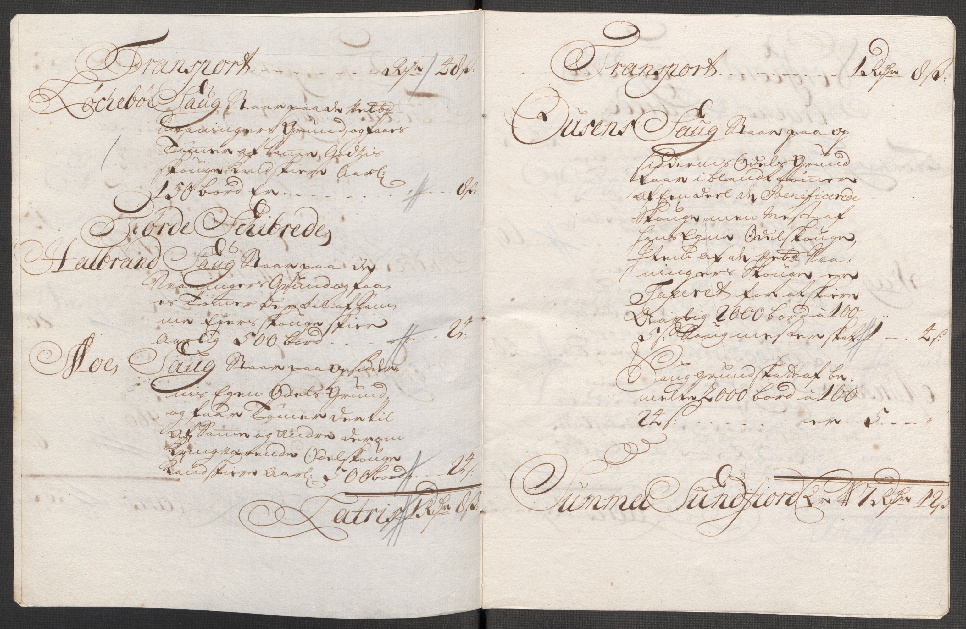 Rentekammeret inntil 1814, Reviderte regnskaper, Fogderegnskap, AV/RA-EA-4092/R53/L3437: Fogderegnskap Sunn- og Nordfjord, 1713, s. 231