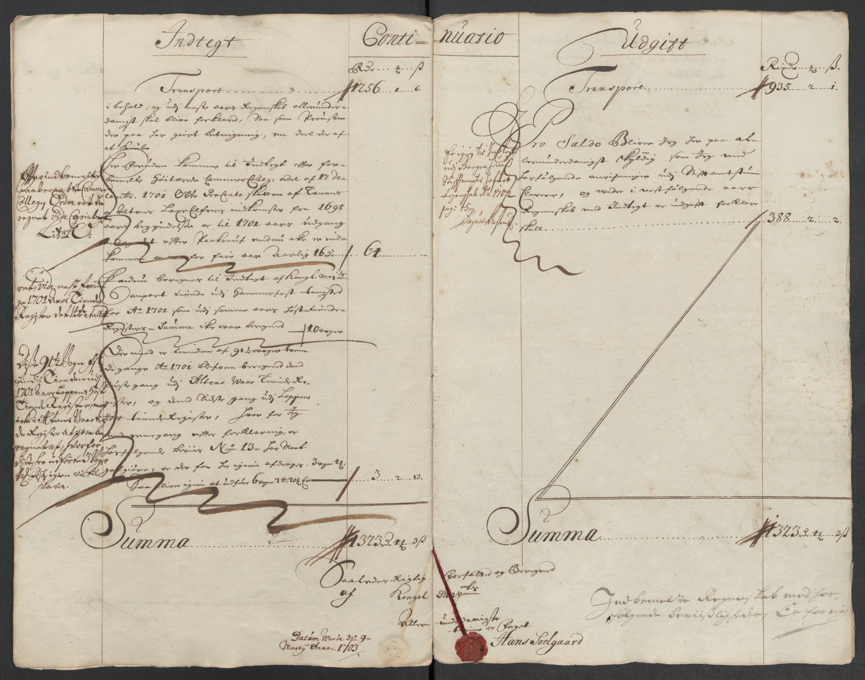 Rentekammeret inntil 1814, Reviderte regnskaper, Fogderegnskap, AV/RA-EA-4092/R69/L4852: Fogderegnskap Finnmark/Vardøhus, 1701-1704, s. 136