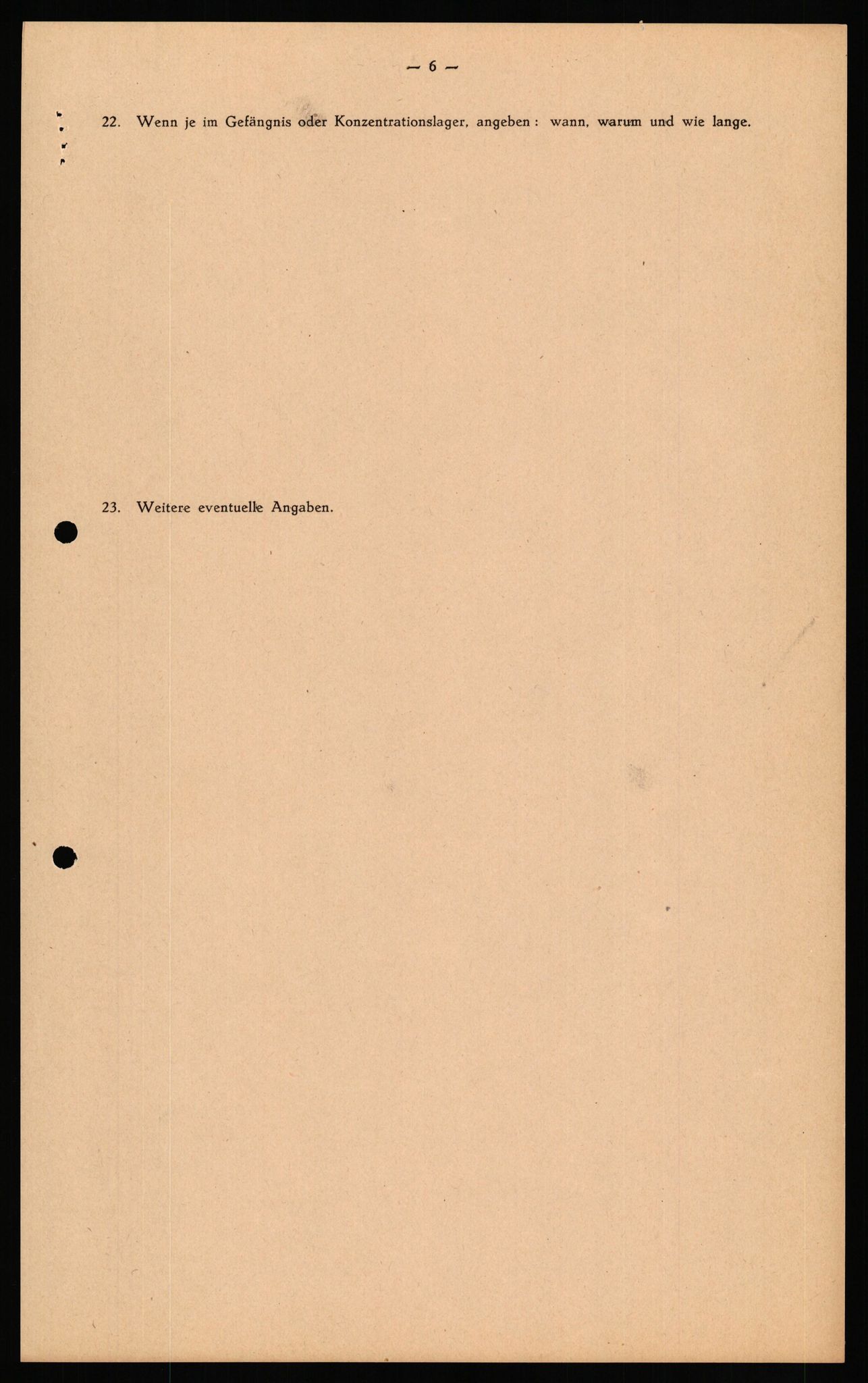 Forsvaret, Forsvarets overkommando II, AV/RA-RAFA-3915/D/Db/L0034: CI Questionaires. Tyske okkupasjonsstyrker i Norge. Tyskere., 1945-1946, s. 458