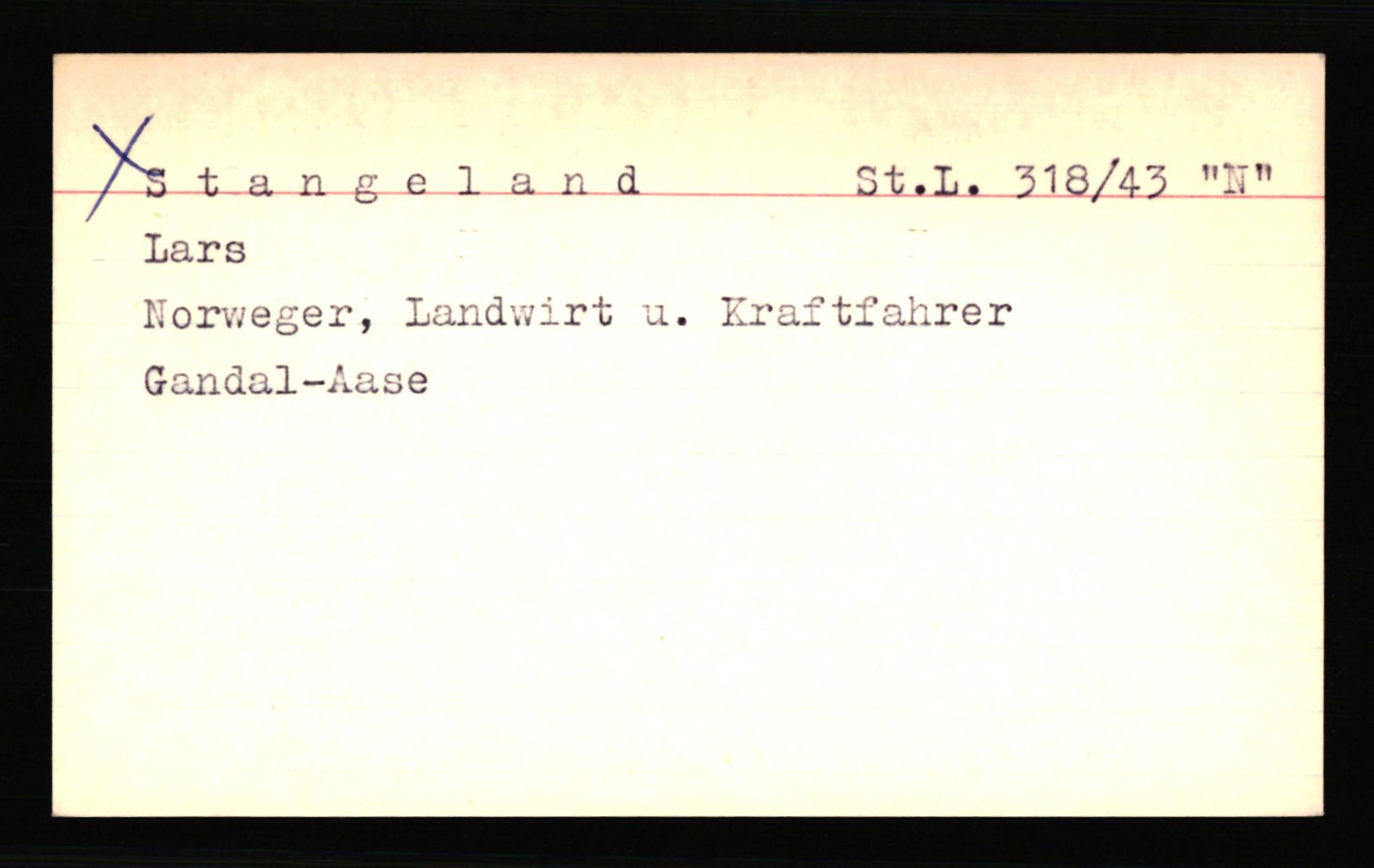 SS- und Polizeigericht Nord (IX), AV/RA-RAFA-3182/0001/C/Ca/L0006: kartotekkort for personer alfabetisk på etternavn: Q-S, 1940-1945, s. 556