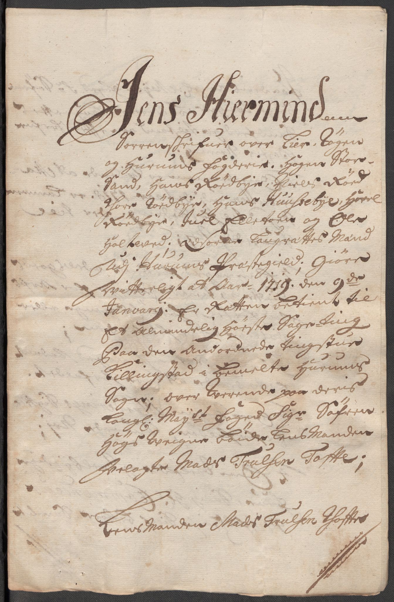 Rentekammeret inntil 1814, Reviderte regnskaper, Fogderegnskap, AV/RA-EA-4092/R31/L1712: Fogderegnskap Hurum, Røyken, Eiker, Lier og Buskerud, 1718, s. 180