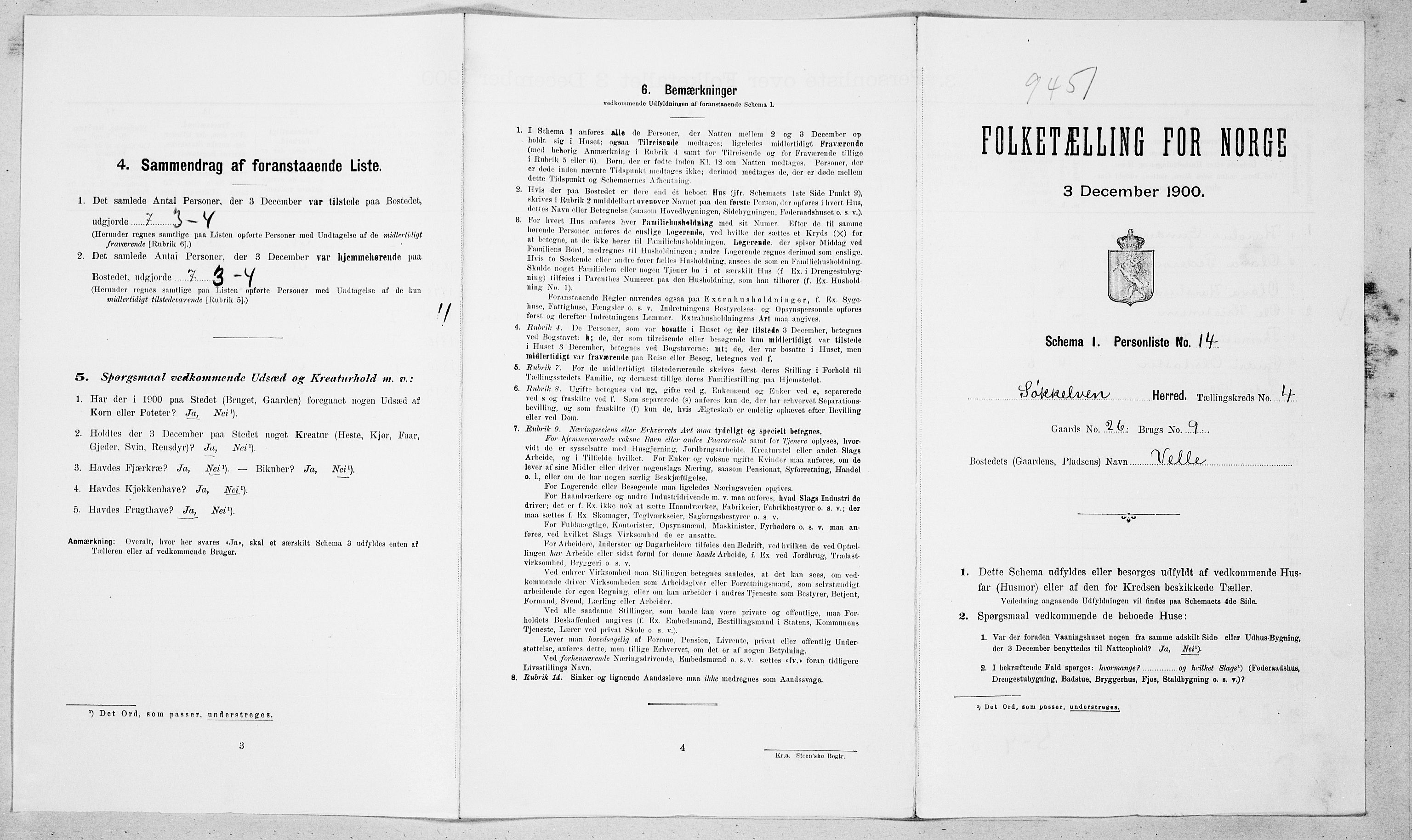 SAT, Folketelling 1900 for 1528 Sykkylven herred, 1900, s. 503