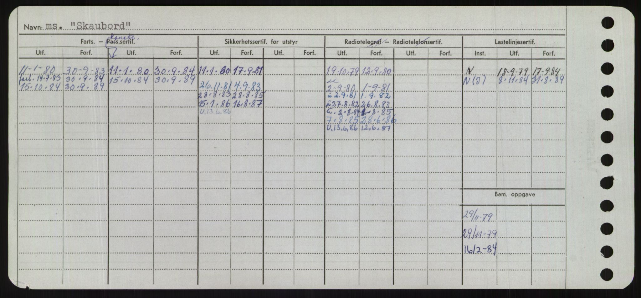 Sjøfartsdirektoratet med forløpere, Skipsmålingen, RA/S-1627/H/Hd/L0034: Fartøy, Sk-Slå, s. 106