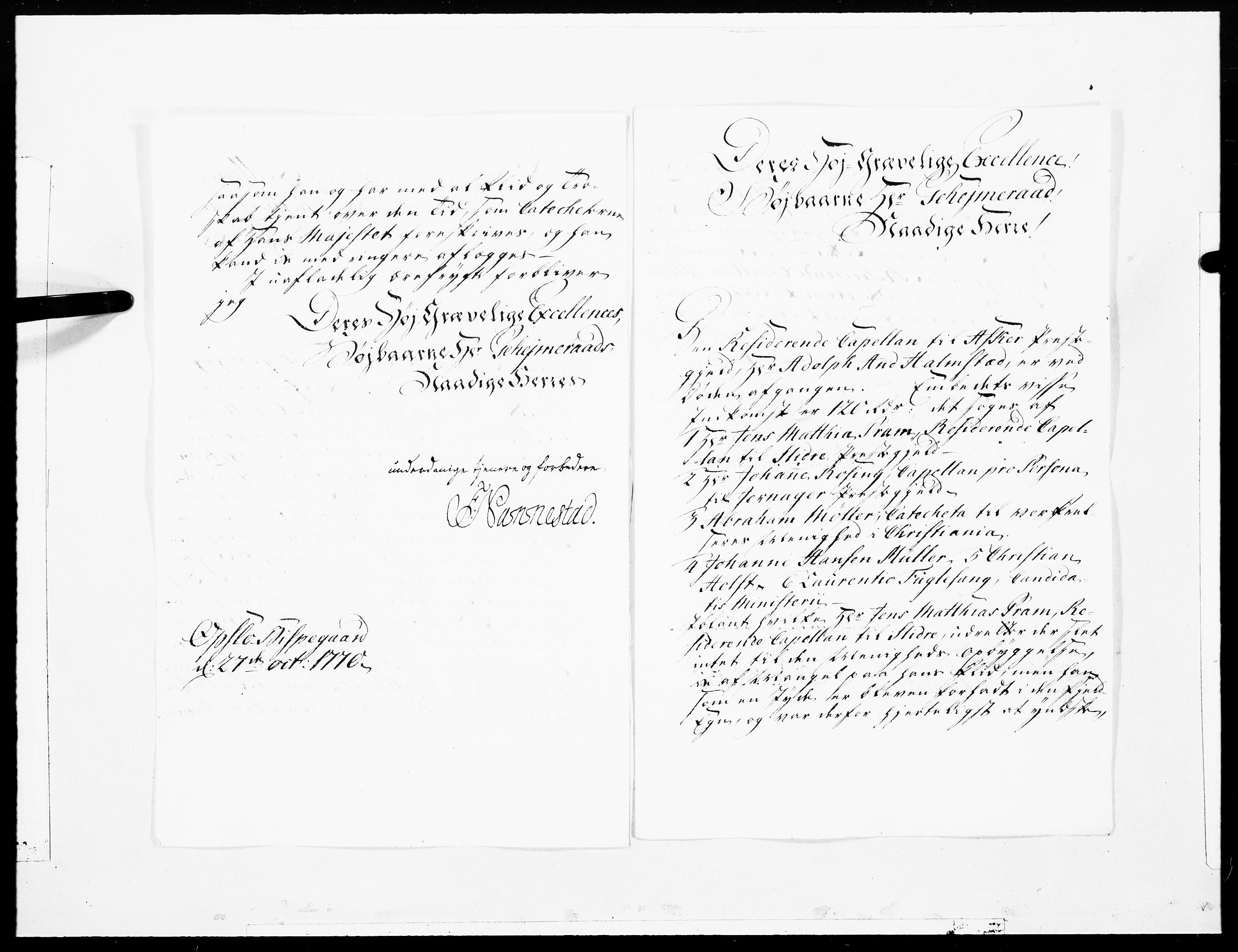Danske Kanselli 1572-1799, AV/RA-EA-3023/F/Fc/Fcc/Fcca/L0203: Norske innlegg 1572-1799, 1771, s. 17
