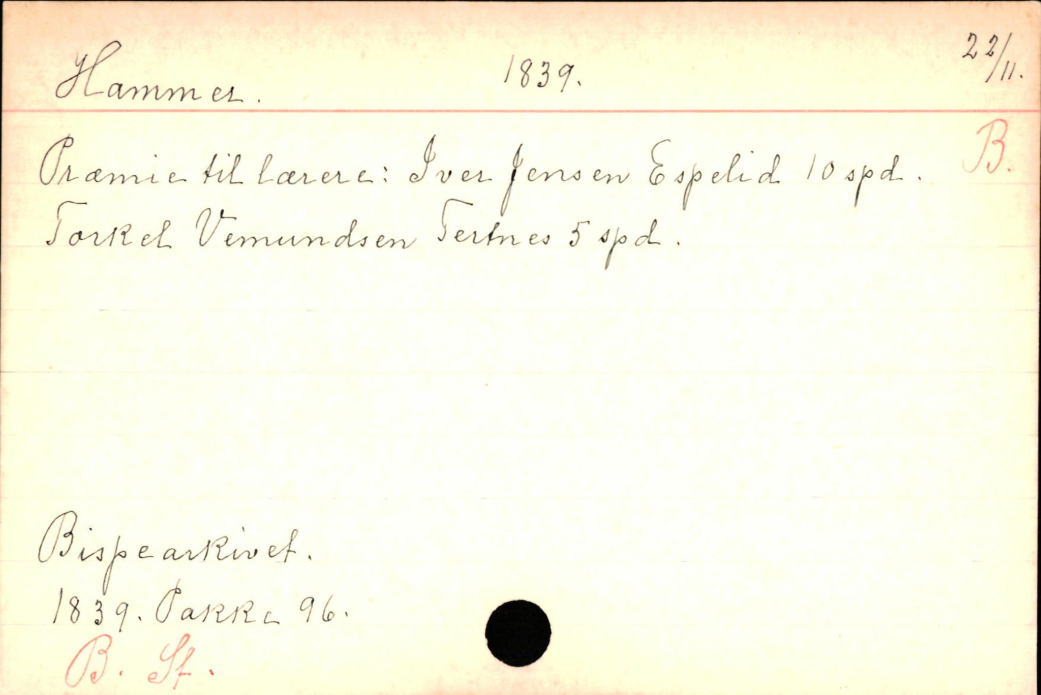 Haugen, Johannes - lærer, AV/SAB-SAB/PA-0036/01/L0001: Om klokkere og lærere, 1521-1904, s. 4830