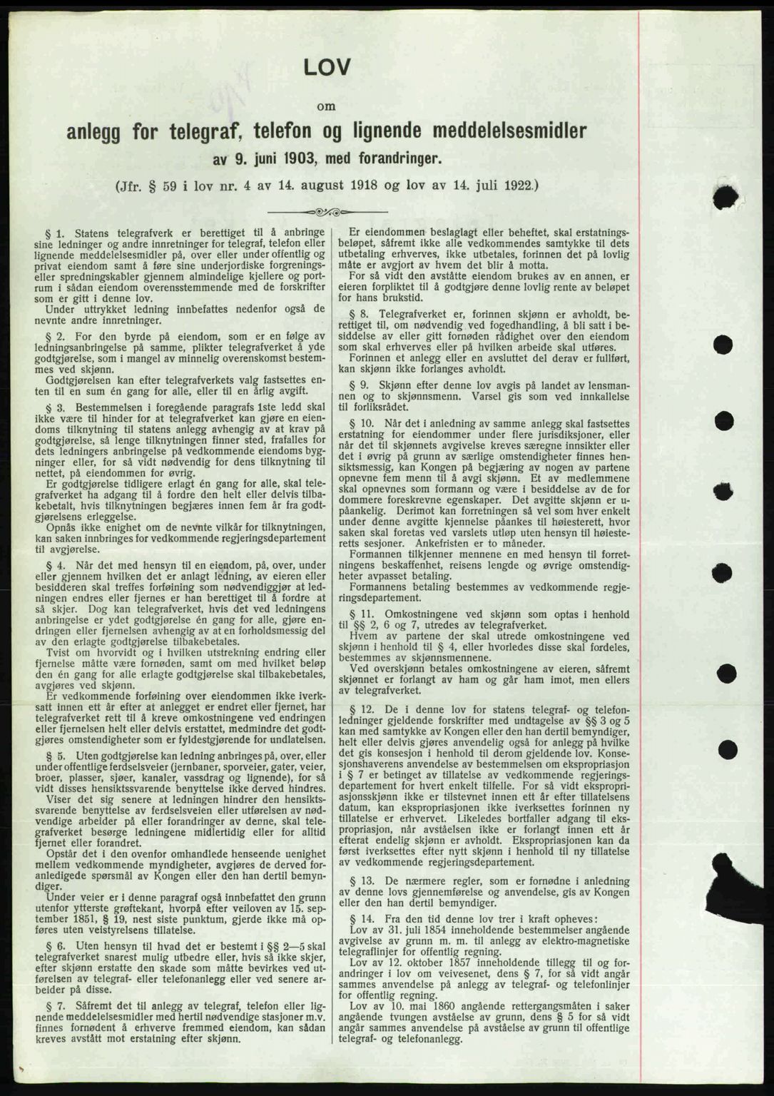 Eidsvoll tingrett, AV/SAO-A-10371/G/Gb/Gbb/L0023: Pantebok nr. A51, 1949-1950, Dagboknr: 3794/1949