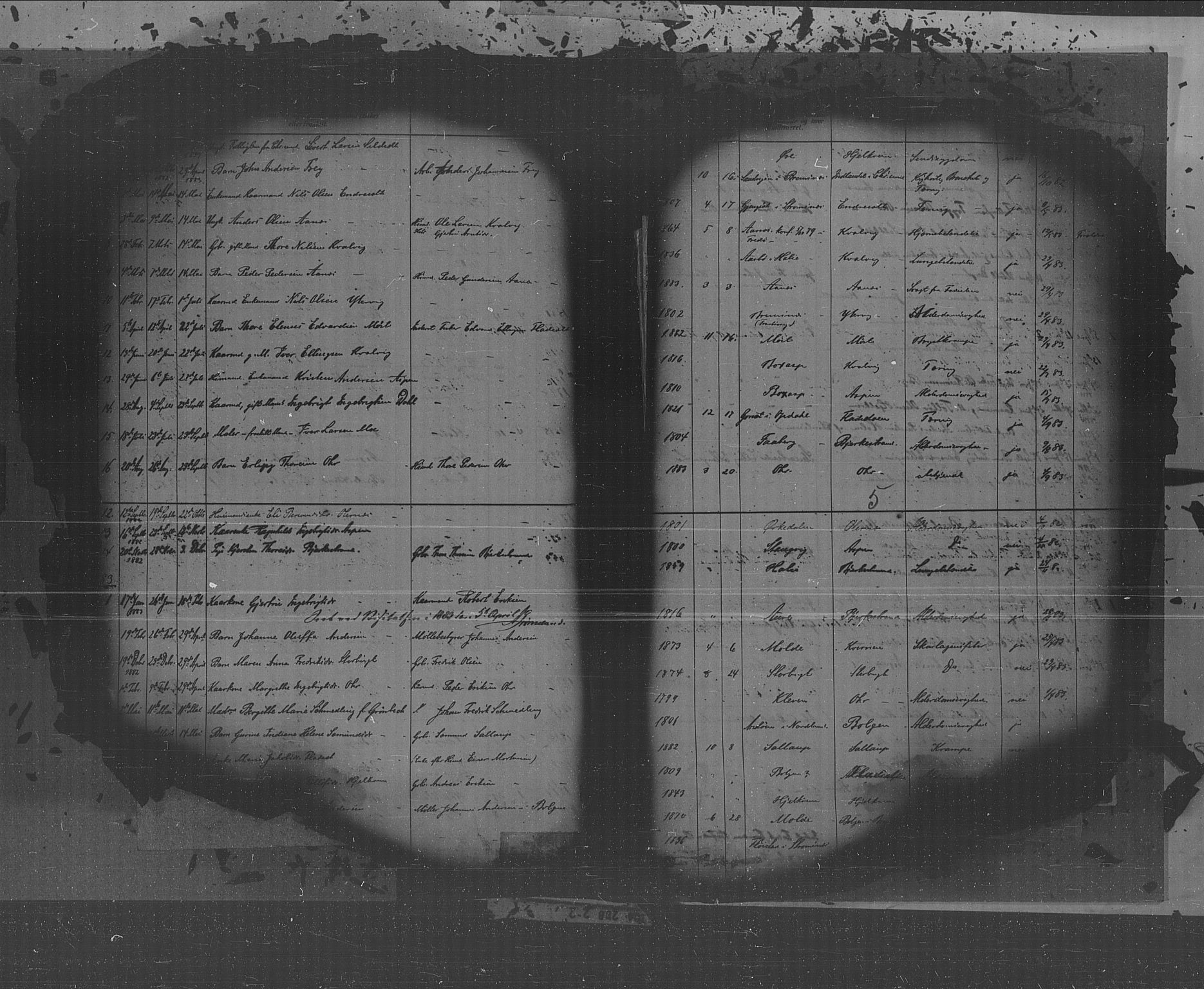 Kristiansund sokneprestkontor, AV/SAT-A-1068/1/I/I1: Ministerialbok nr. 30, 1880-1919, s. 5