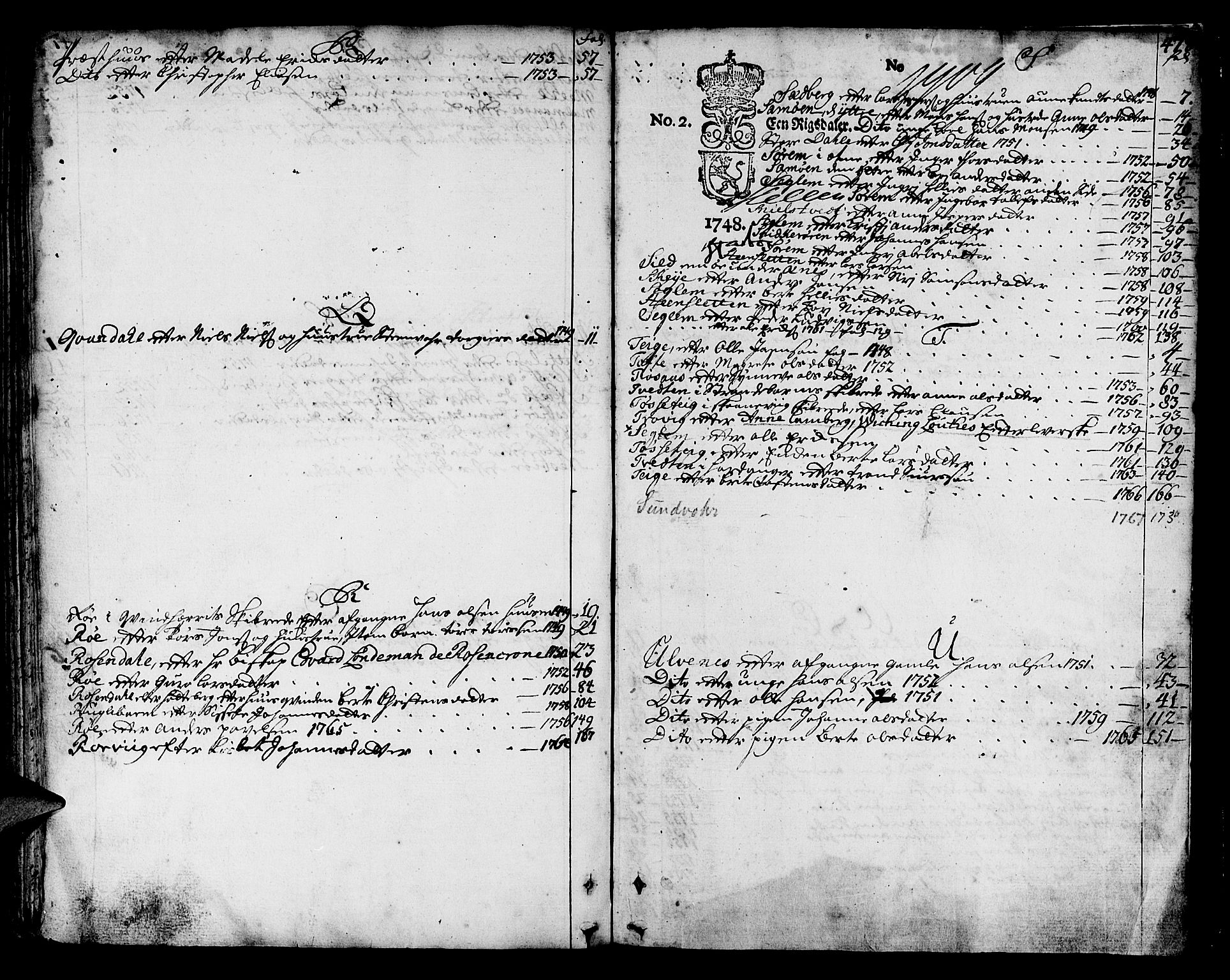 Hardanger og Voss sorenskriveri, AV/SAB-A-2501/4/4A/4Aa/L0003: Skifterettsprotokoll for Rosendals gods, 1748-1791, s. 477b-478a