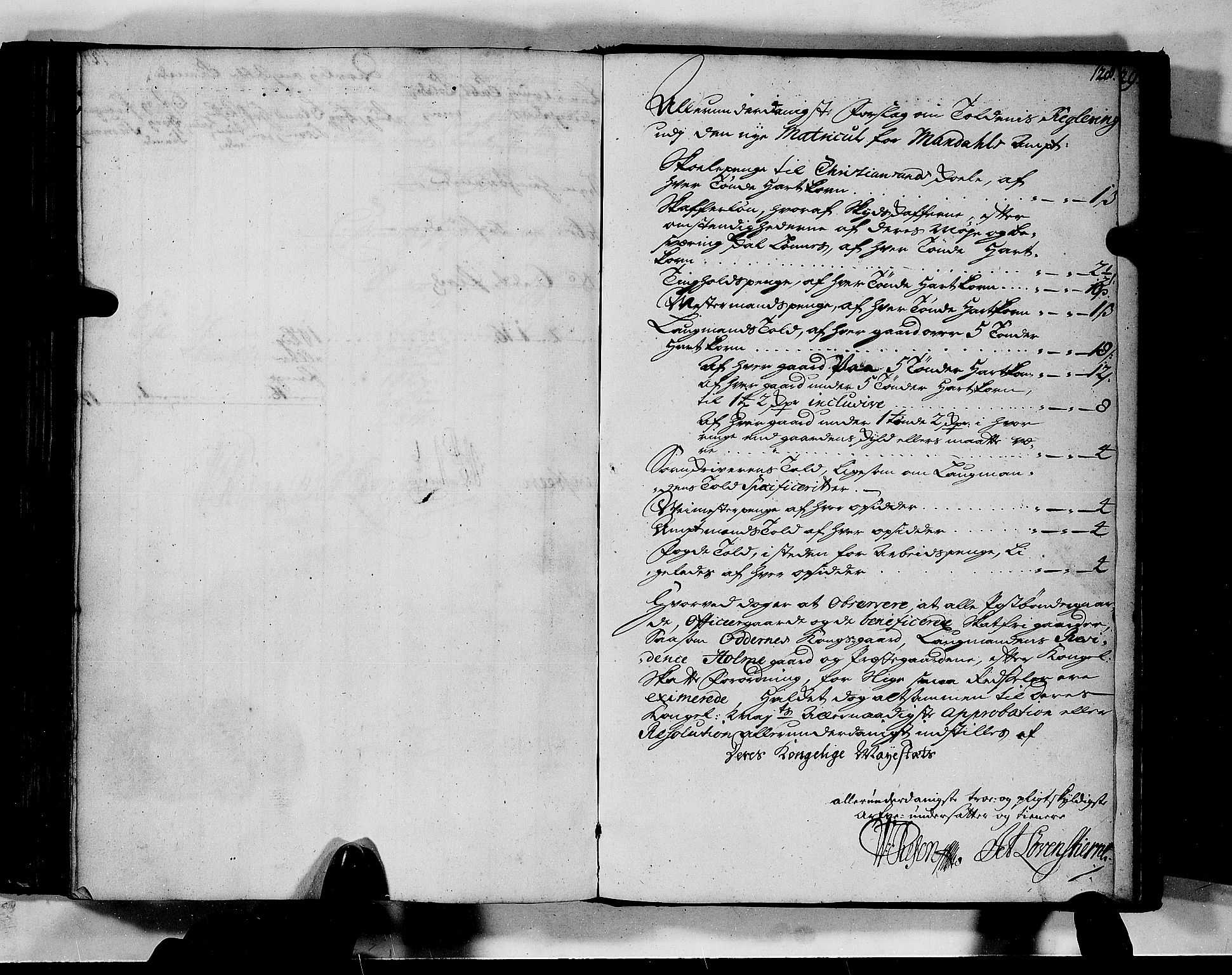 Rentekammeret inntil 1814, Realistisk ordnet avdeling, AV/RA-EA-4070/N/Nb/Nbf/L0128: Mandal matrikkelprotokoll, 1723, s. 131