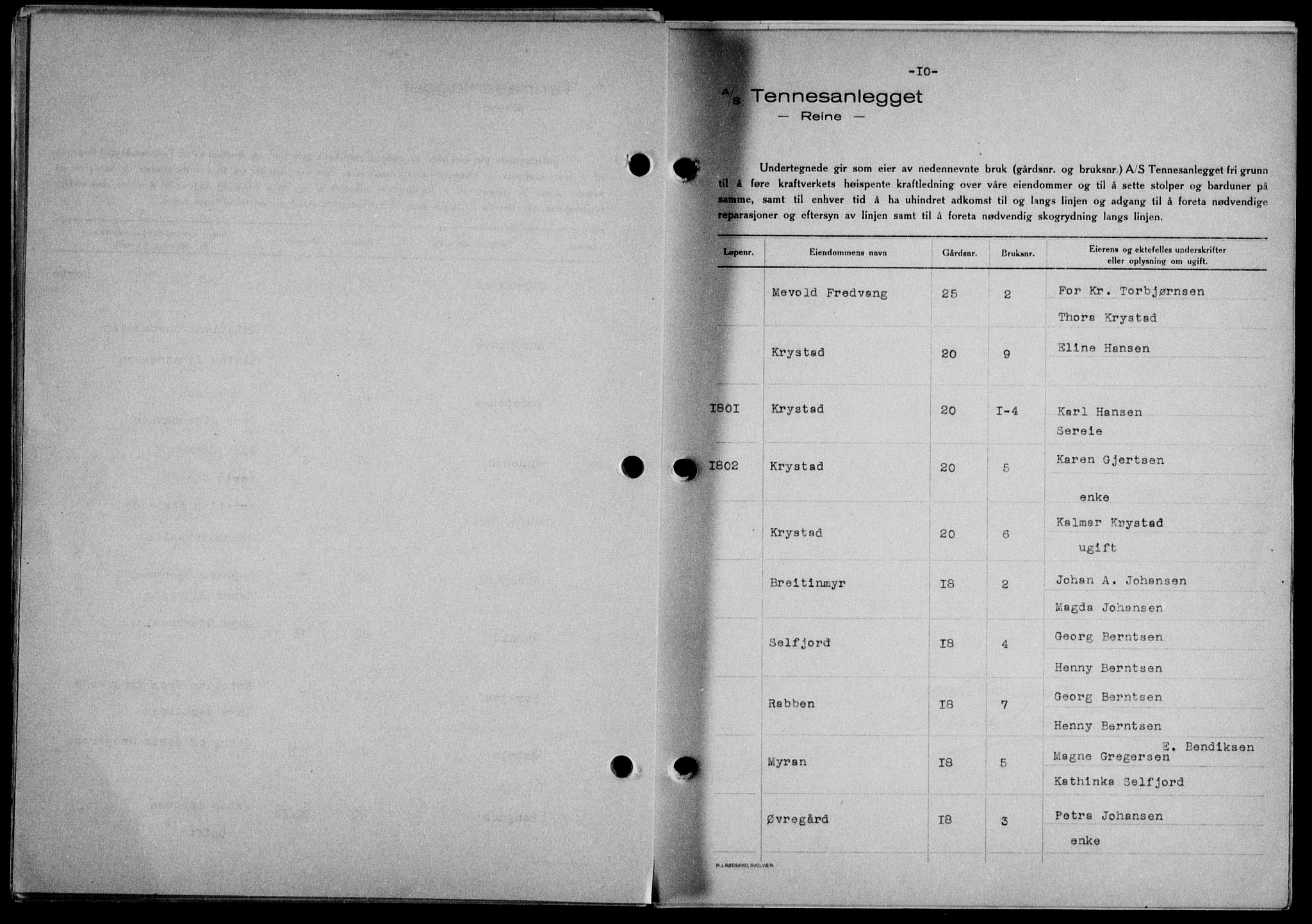 Lofoten sorenskriveri, SAT/A-0017/1/2/2C/L0001a: Pantebok nr. 1a, 1936-1937, Dagboknr: 1396/1936