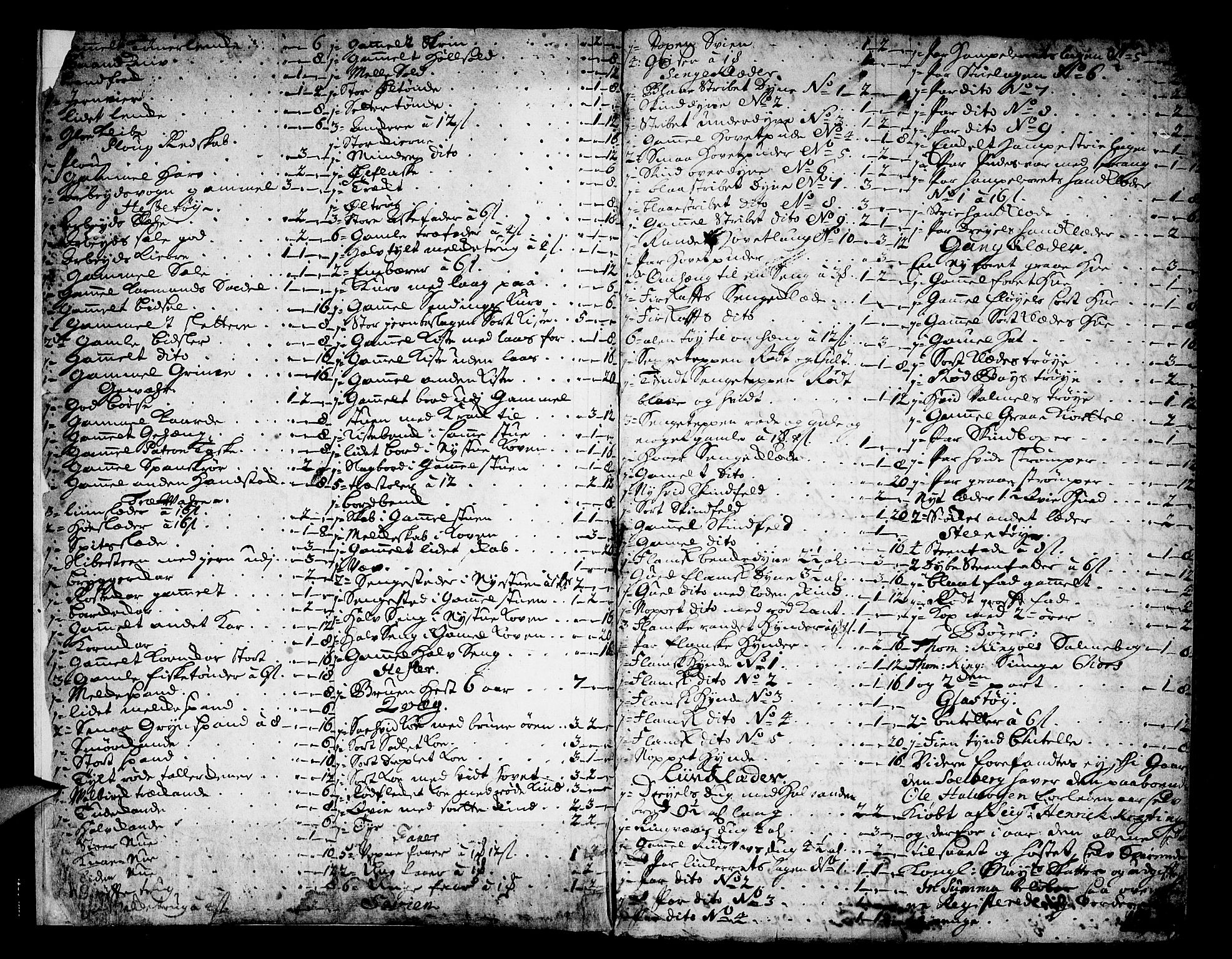 Aker sorenskriveri, AV/SAO-A-10895/H/Hb/L0006: Skifteprotokoll, 1710-1727, s. 1b-2a