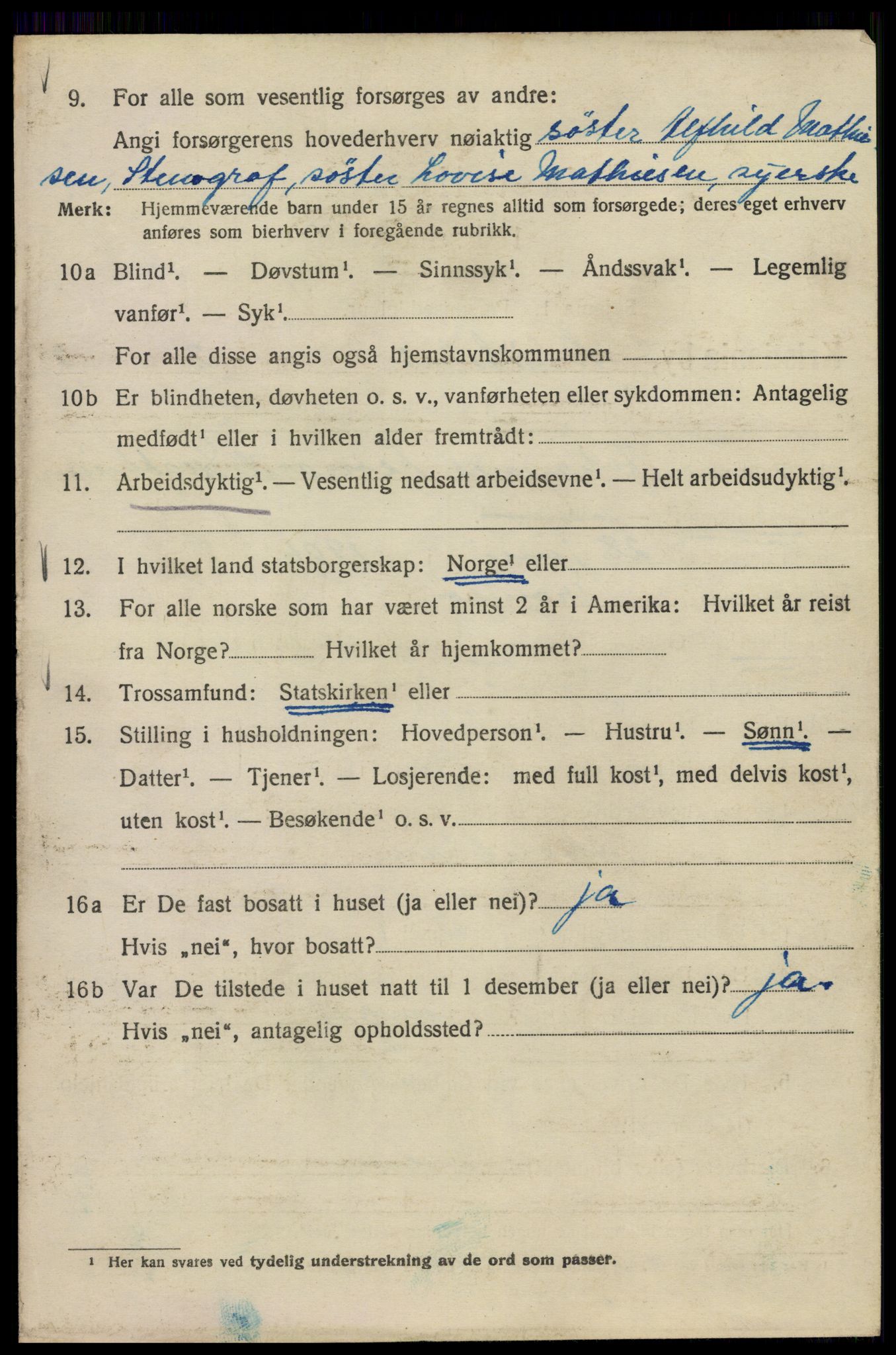 SAO, Folketelling 1920 for 0301 Kristiania kjøpstad, 1920, s. 504760