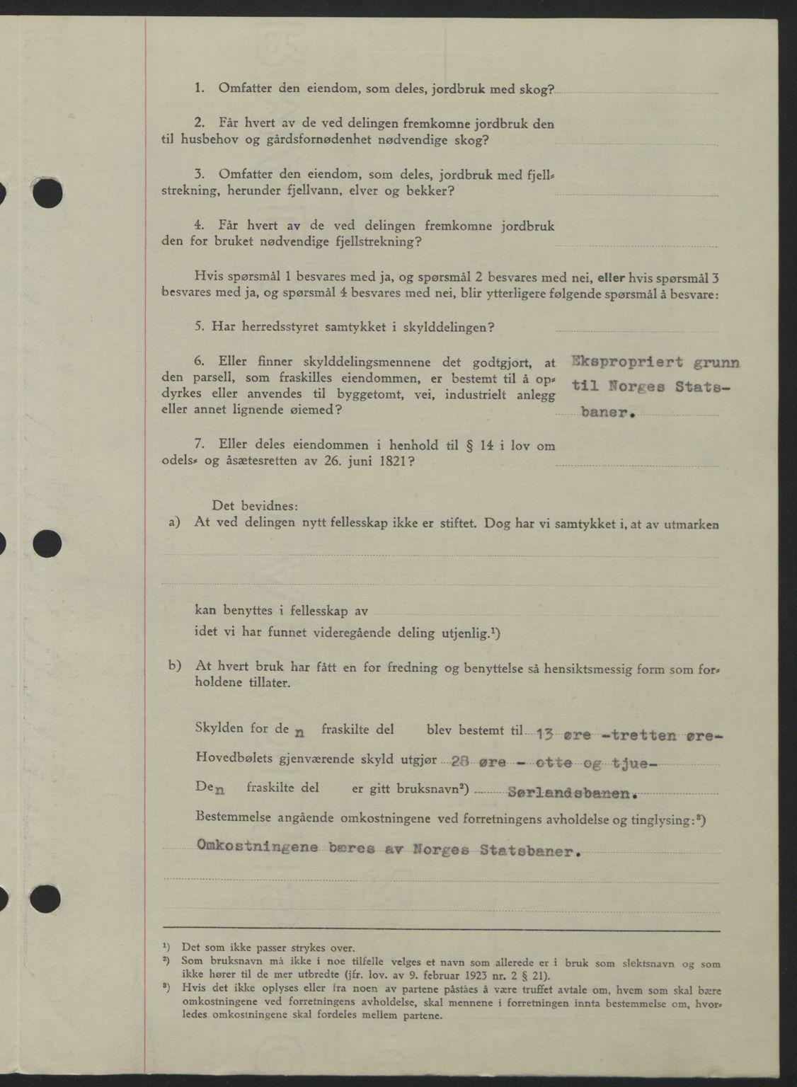 Nedenes sorenskriveri, SAK/1221-0006/G/Gb/Gba/L0057: Pantebok nr. A9, 1947-1947, Dagboknr: 803/1947