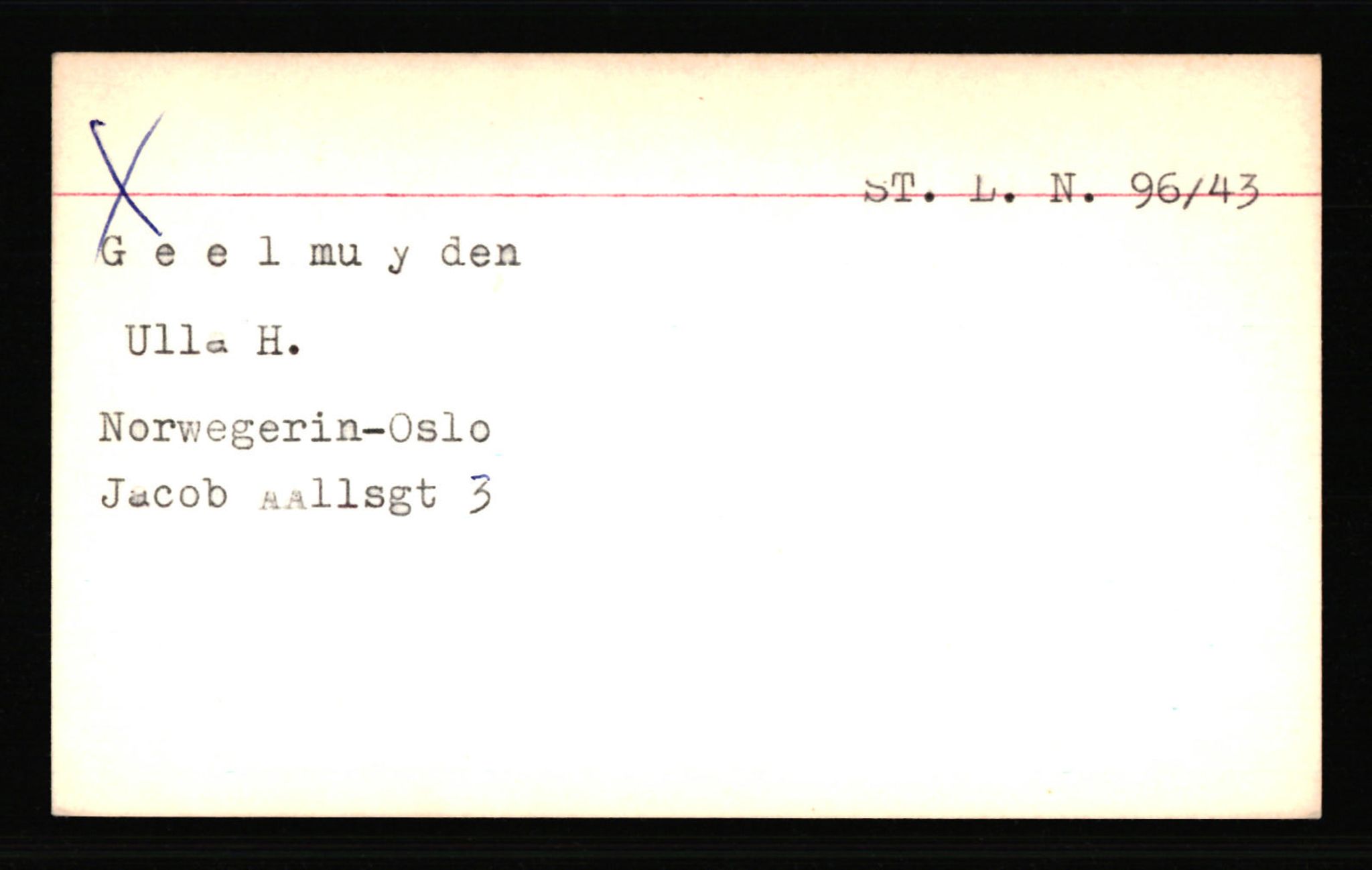 SS- und Polizeigericht Nord (IX), AV/RA-RAFA-3182/0001/C/Ca/L0002: kartotekkort for personer alfabetisk på etternavn: D-H, 1940-1945, s. 503