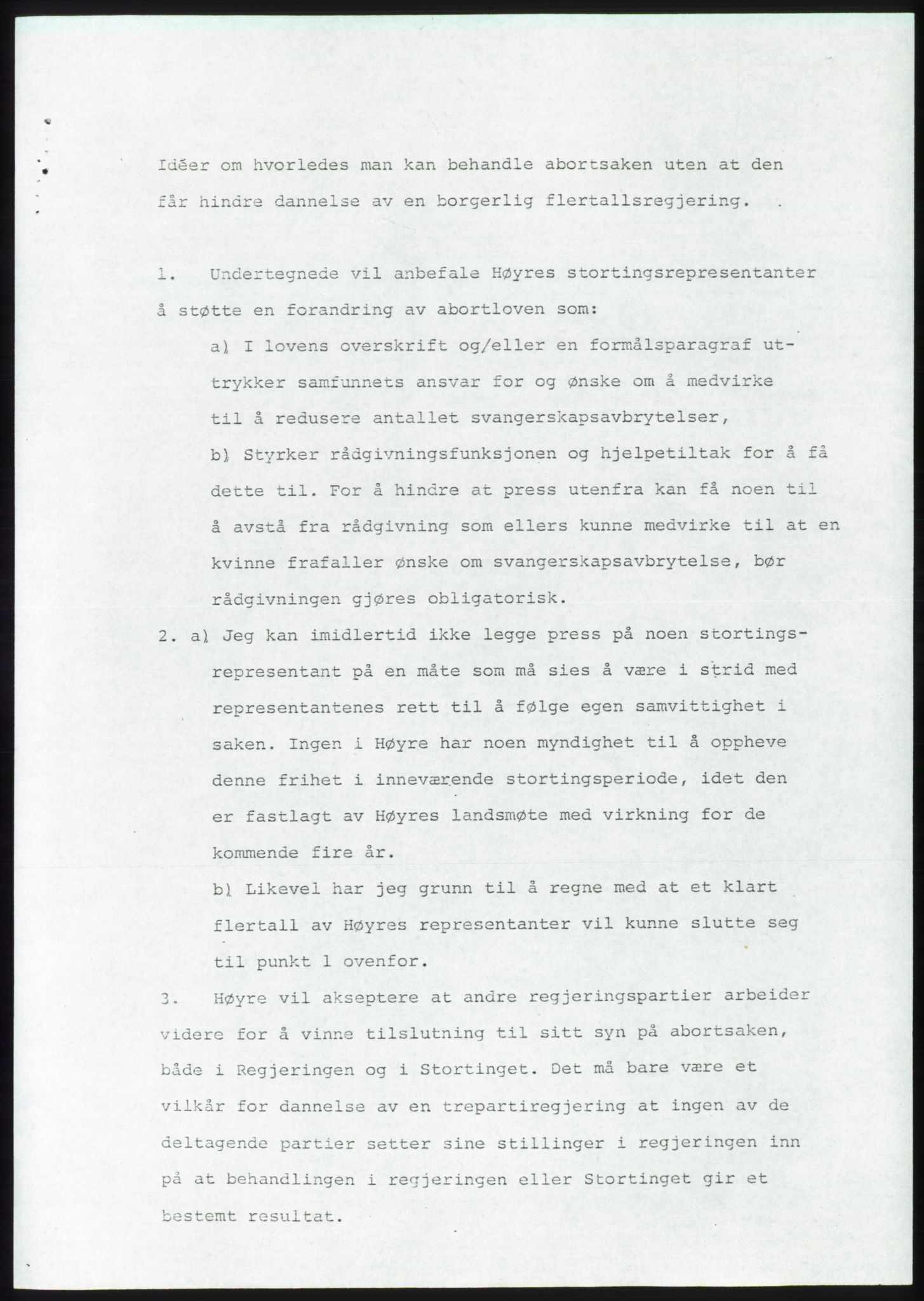 Forhandlingsmøtene 1981 mellom Høyre, KrF og Senterpartiet om dannelse av regjering, RA/PA-0695/A/L0001: Forhandlingsprotokoll, 1981, s. 14