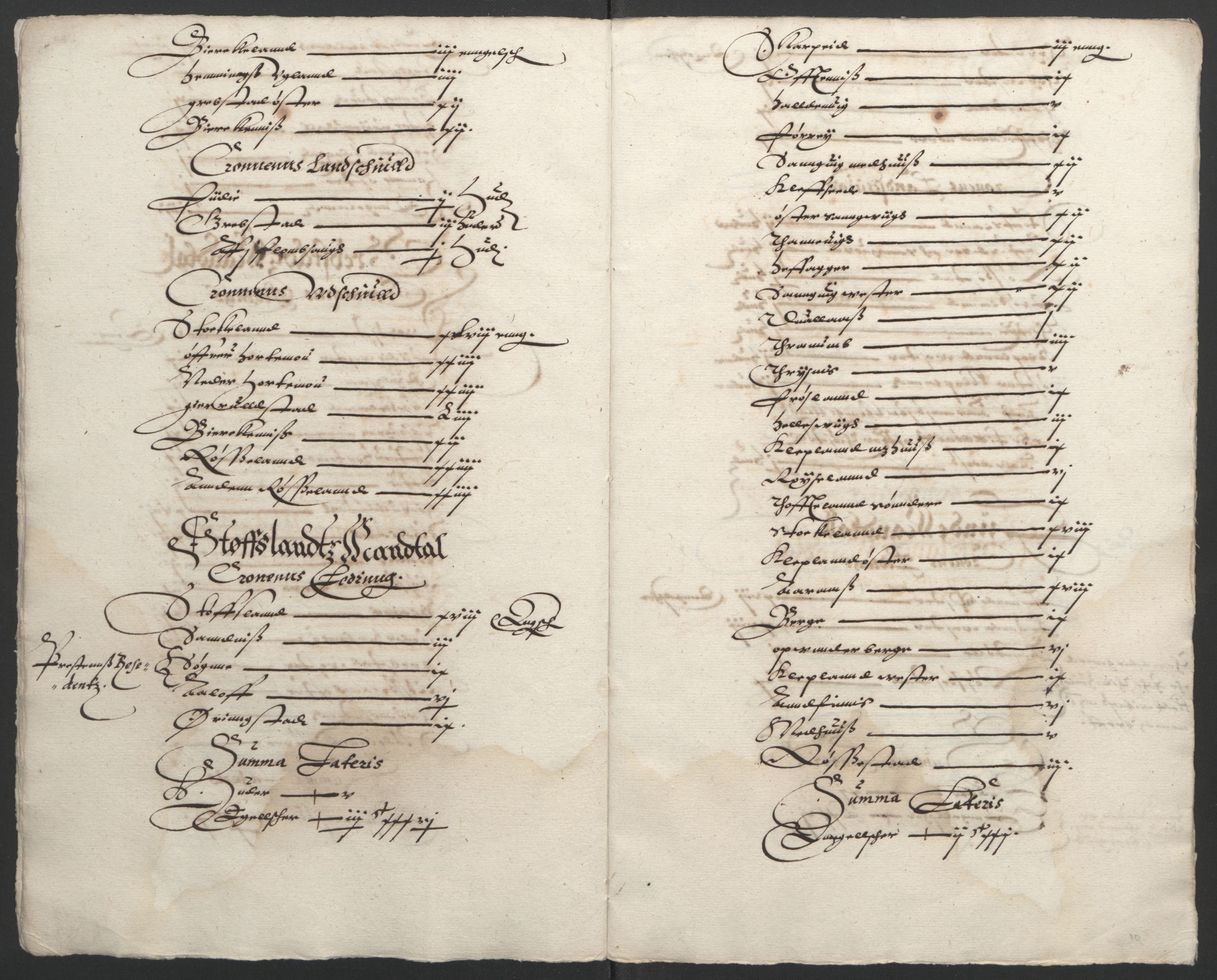 Stattholderembetet 1572-1771, RA/EA-2870/Ek/L0002/0002: Jordebøker til utlikning av garnisonsskatt 1624-1626: / Jordebøker for Agdesiden len, 1624-1625, s. 47