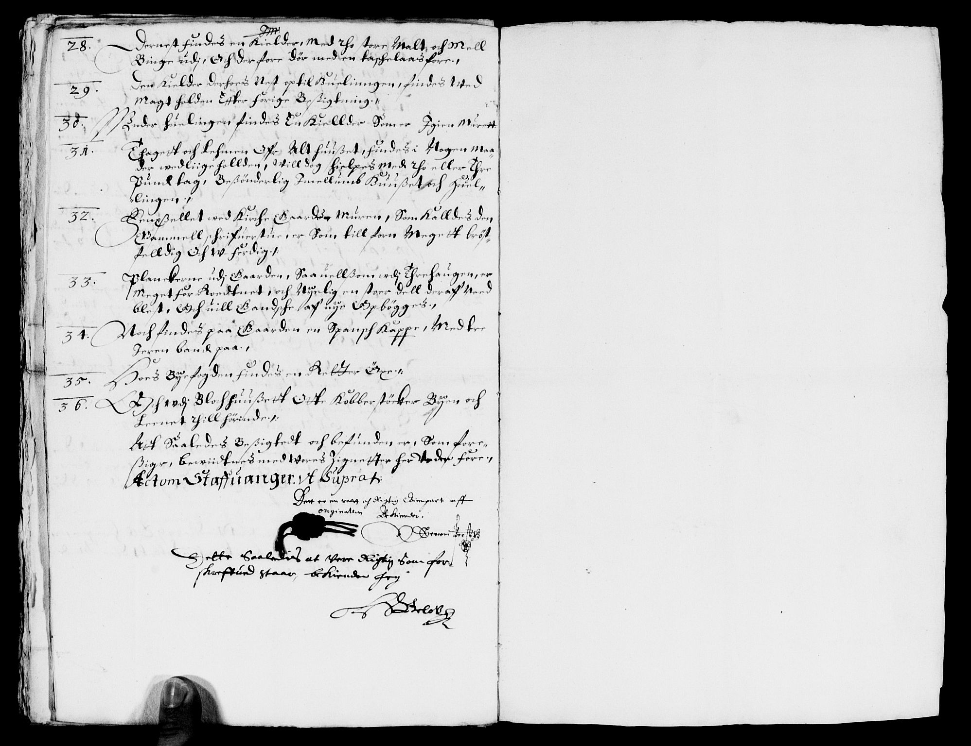 Rentekammeret inntil 1814, Reviderte regnskaper, Lensregnskaper, AV/RA-EA-5023/R/Rb/Rbs/L0035: Stavanger len, 1648-1655