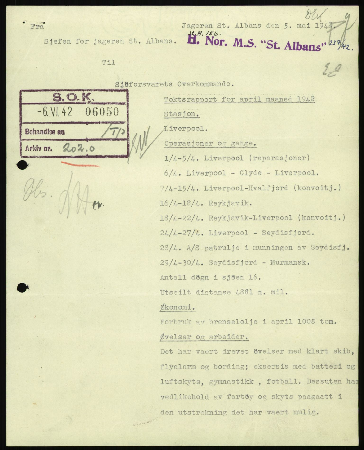 Forsvaret, Sjøforsvarets overkommando, AV/RA-RAFA-2035/D/Dc/L0194: --, 1941-1944, s. 3