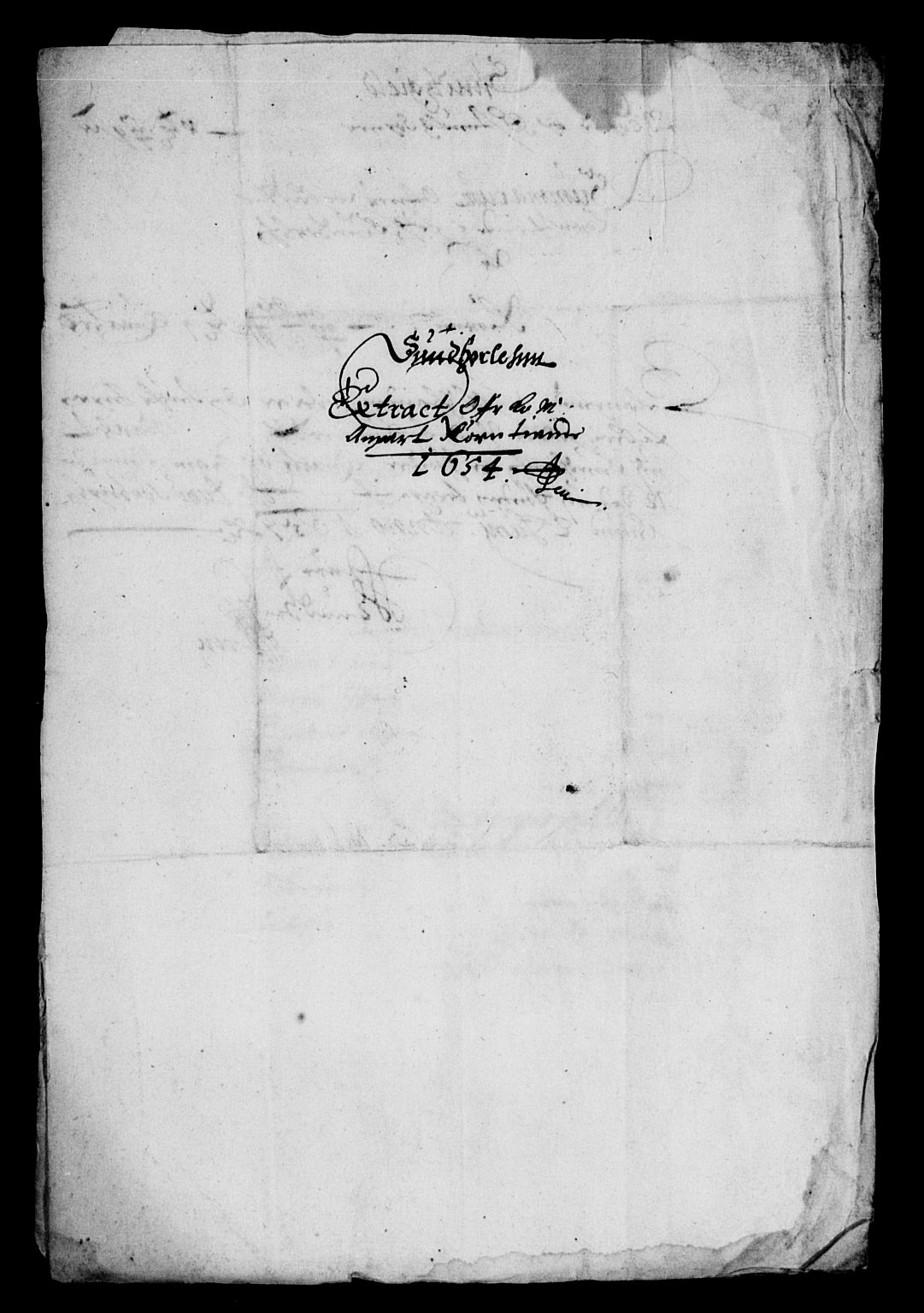 Rentekammeret inntil 1814, Reviderte regnskaper, Lensregnskaper, RA/EA-5023/R/Rb/Rbt/L0136: Bergenhus len, 1654-1658